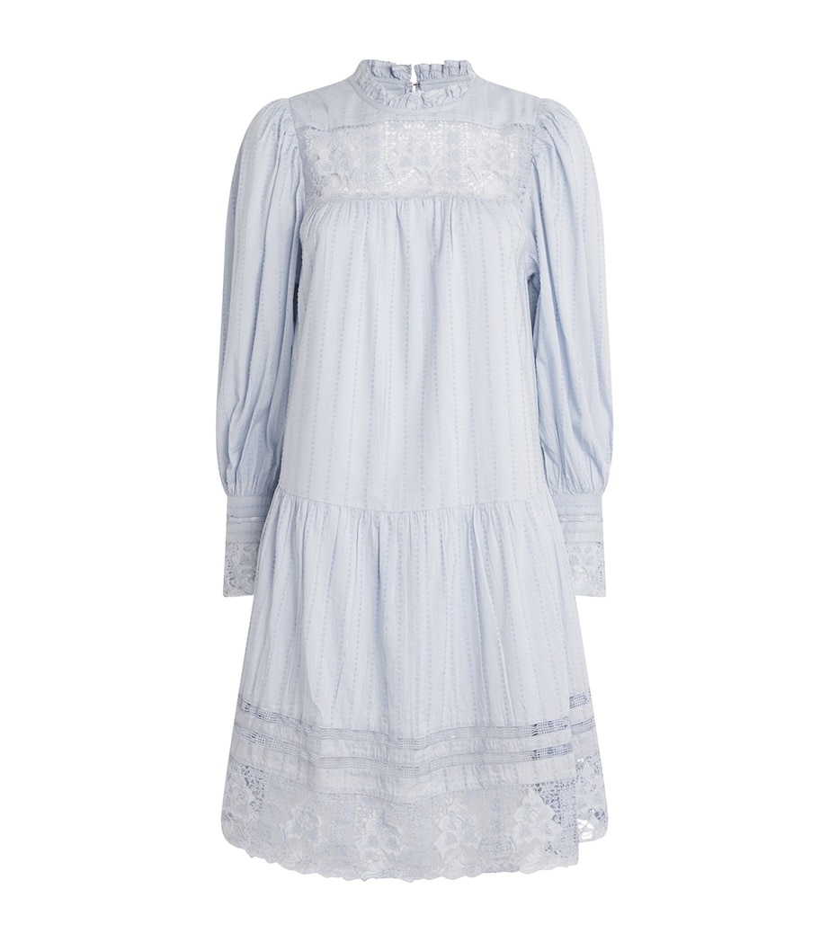 Cotton Colette Mini Dress CELESTE Image 1