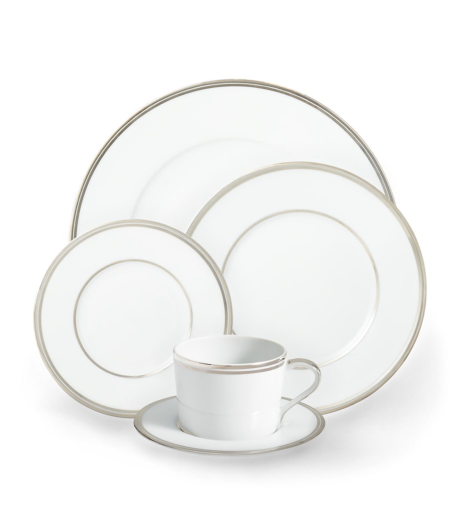 Wilshire Bread and Butter Plate (16cm) SILVER/WHITE Image 3