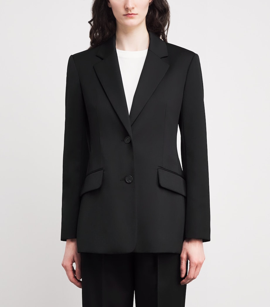 Single-Breasted Blazer BLACK Image 3