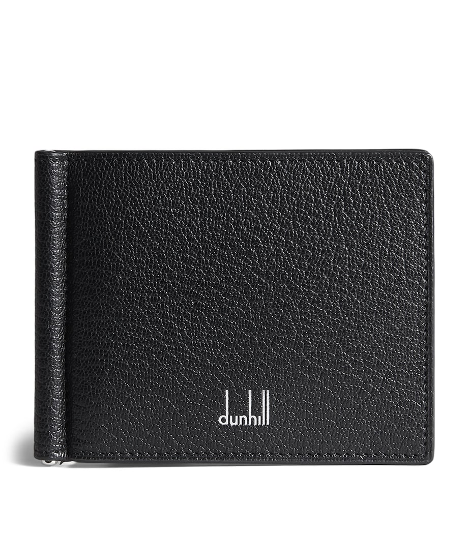 Goatskin Duke Fine Bifold Wallet 001BLACK Image 1