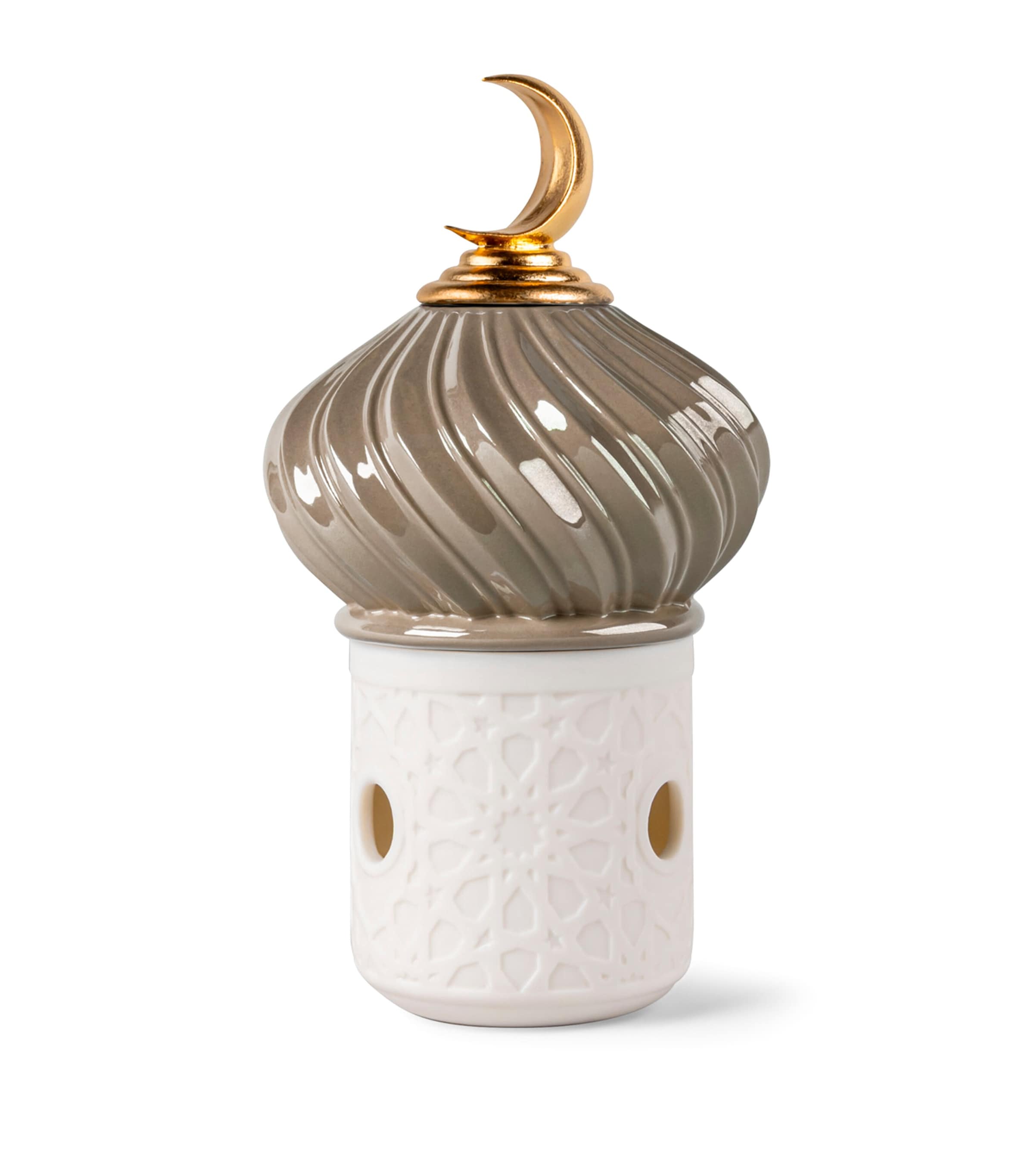 Lladró Majestic Nights Incense Diffuser Brown & Gold Image 1