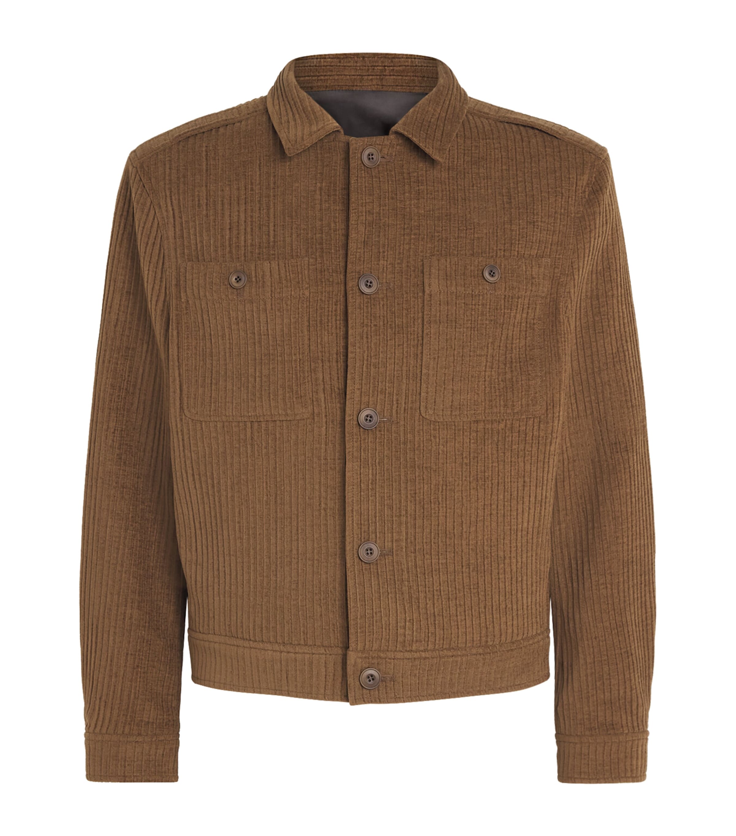 Coor Mens Corduroy Jacket Camel Image 1