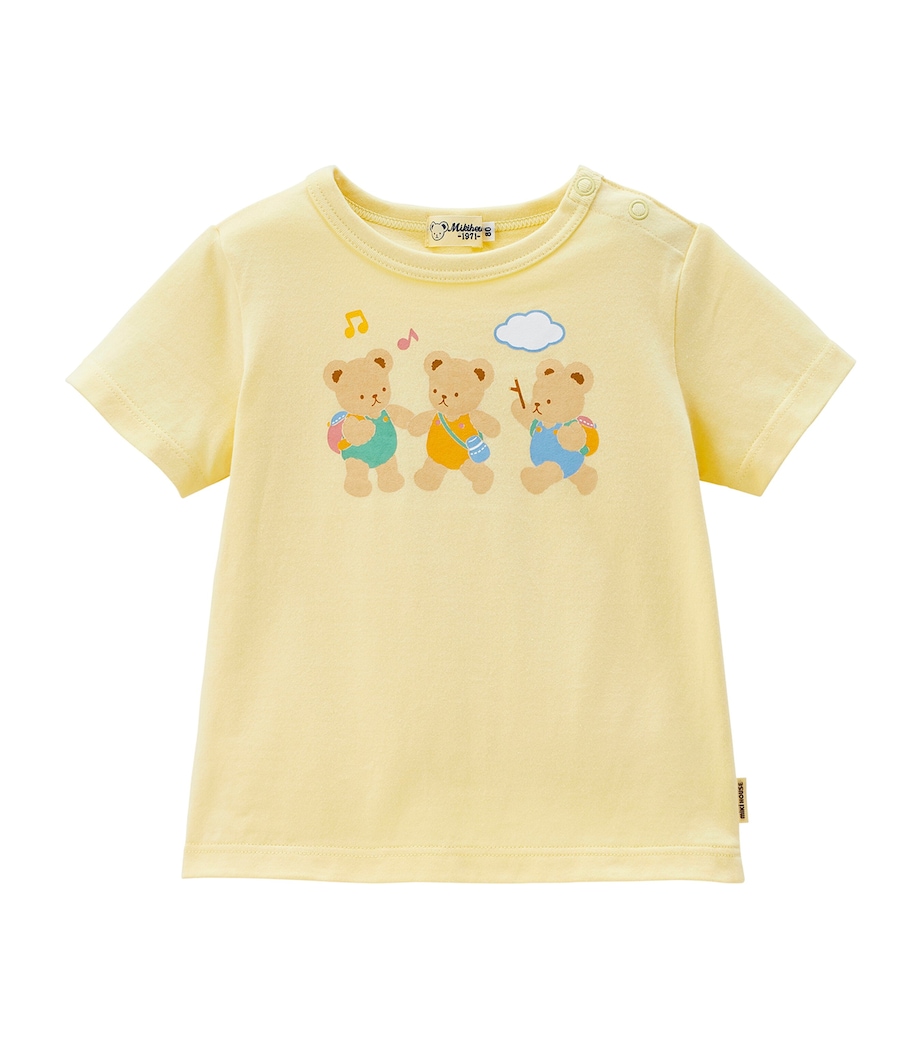 Bear Print Cotton T-Shirt (2-5 Years) 31 Image 1