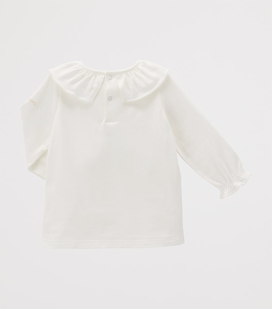 Cotton Ruffled Blouse (2-7 Years) 1 Image 4