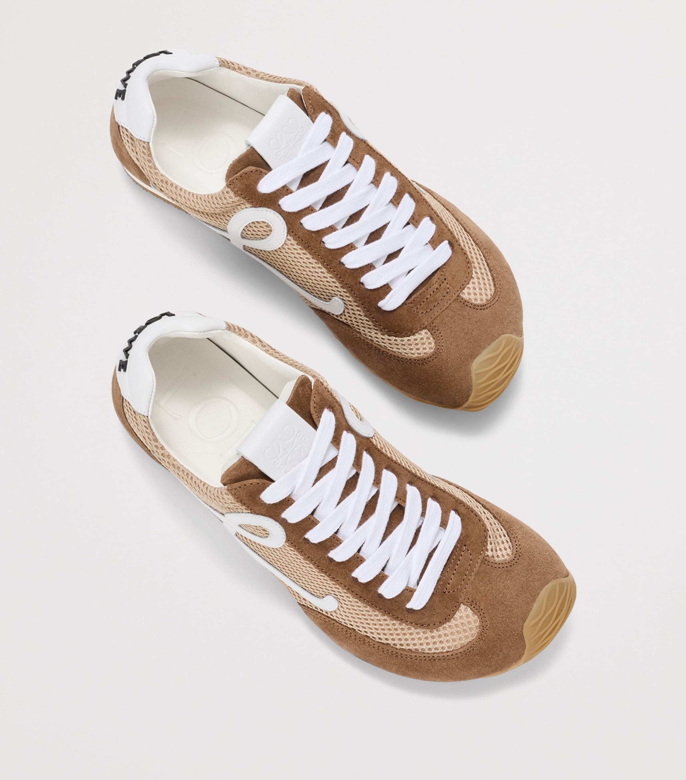 LOEWE Ballet Runner 2.0 Sneakers Beige/white/brown Image 4