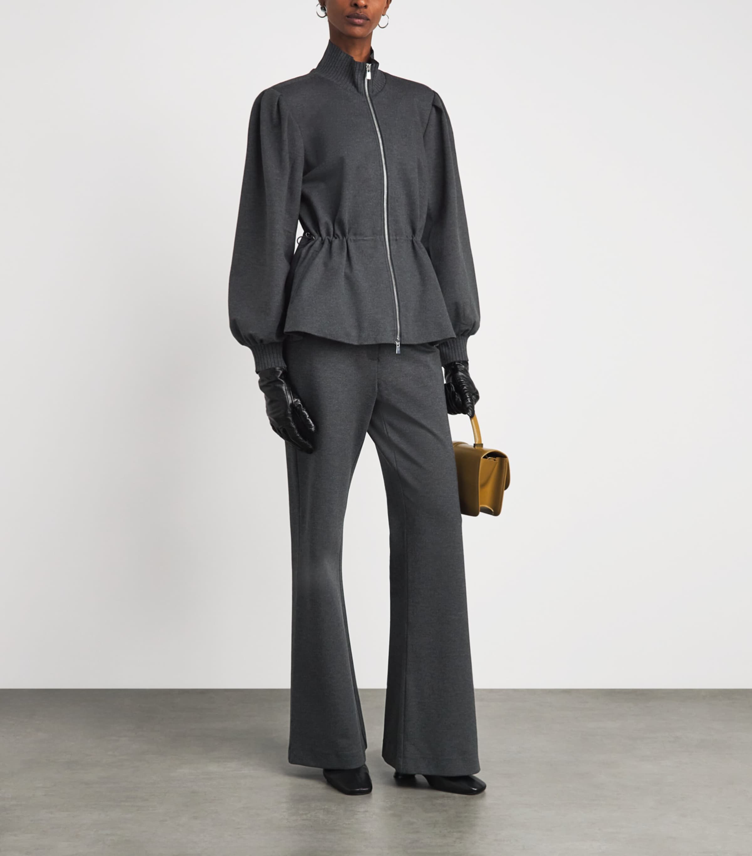 Toccin Womens Ida Drawstring Jacket Shadow Image 2