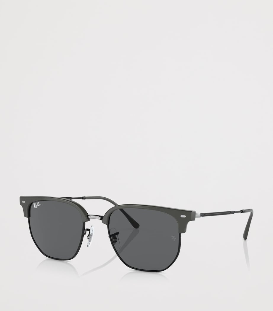 Ray-Ban New Clubmaster Sunglasses Black Image 2