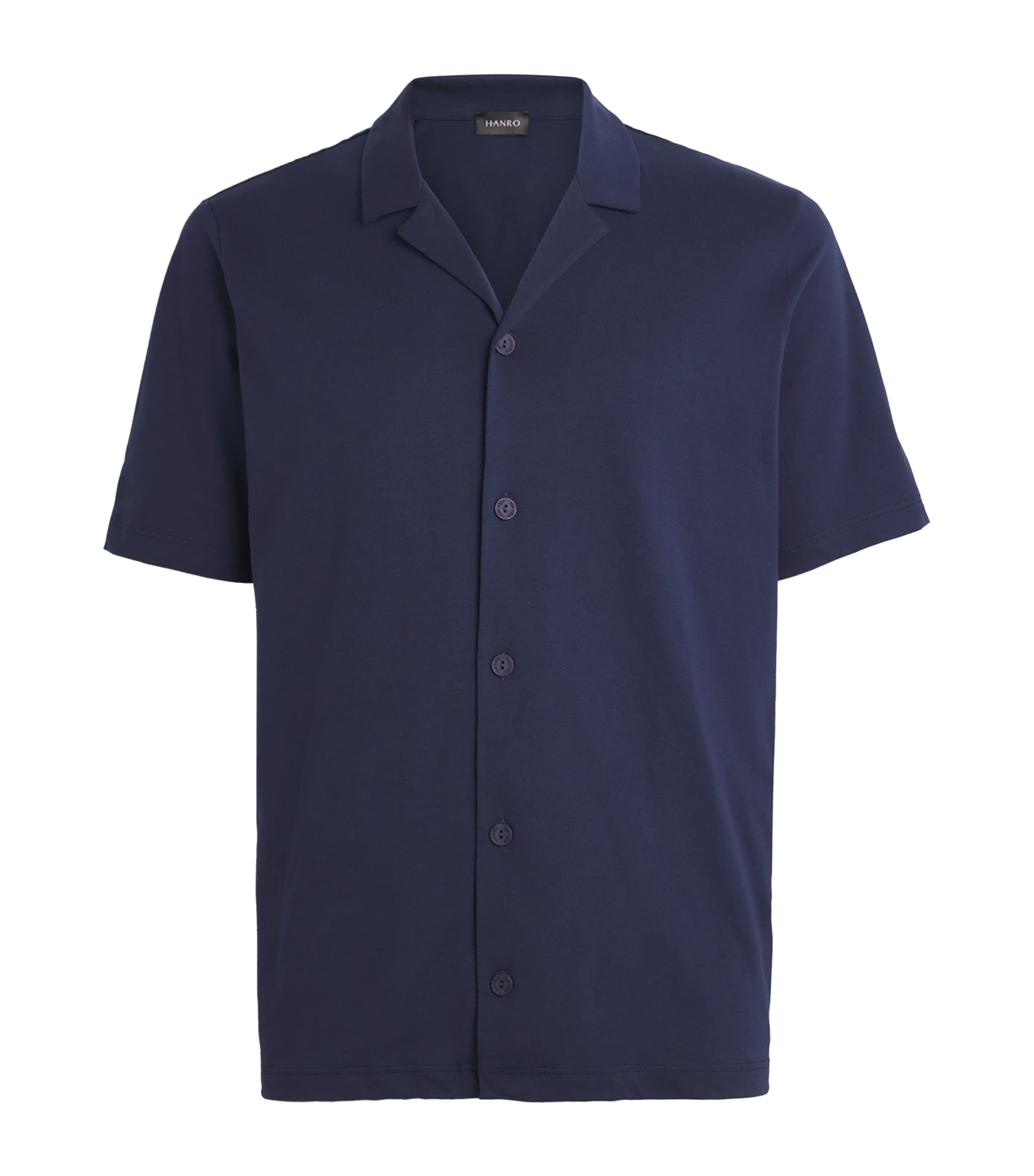 Jersey Night & Day Henley Shirt 1610-DEEP NAVY Image 1