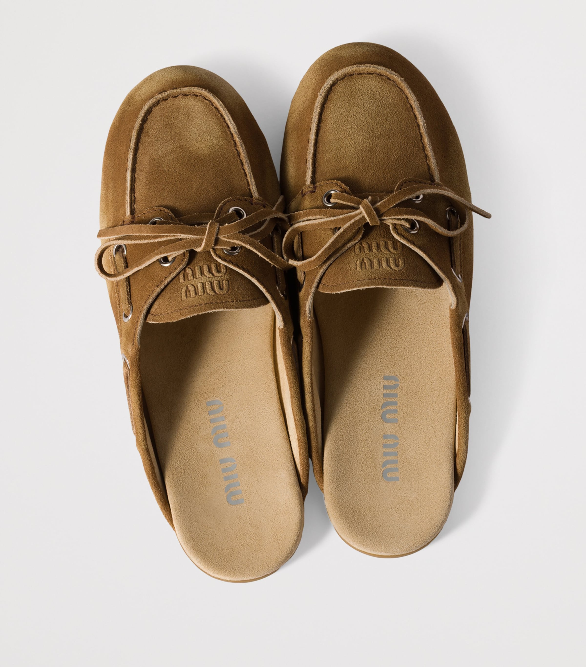Faded Suede Mules F0401 Image 3
