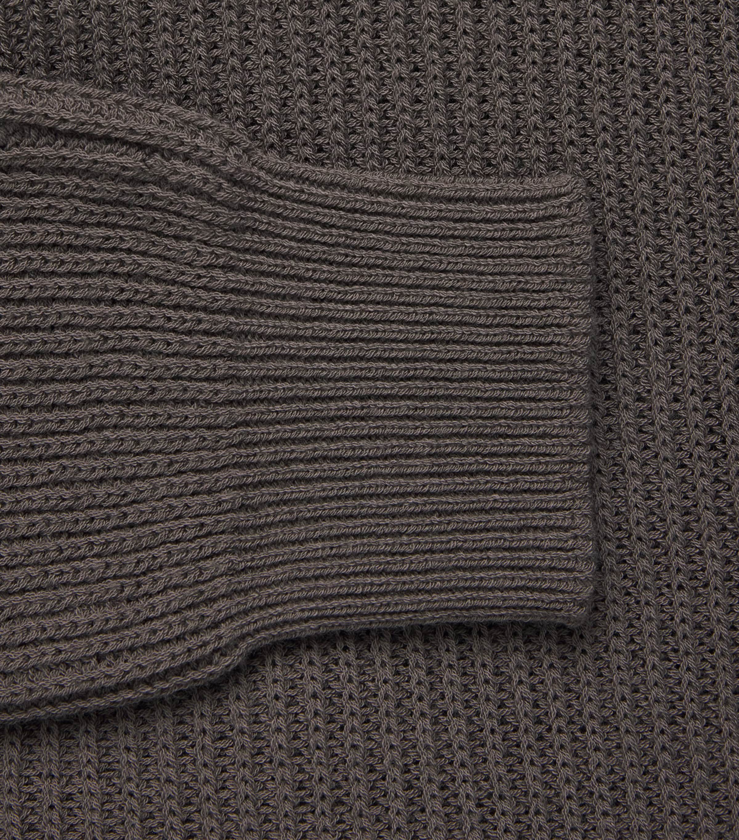 Rick Owens Mens Cashmere Zip-Up Hoodie Drk Dust Image 6