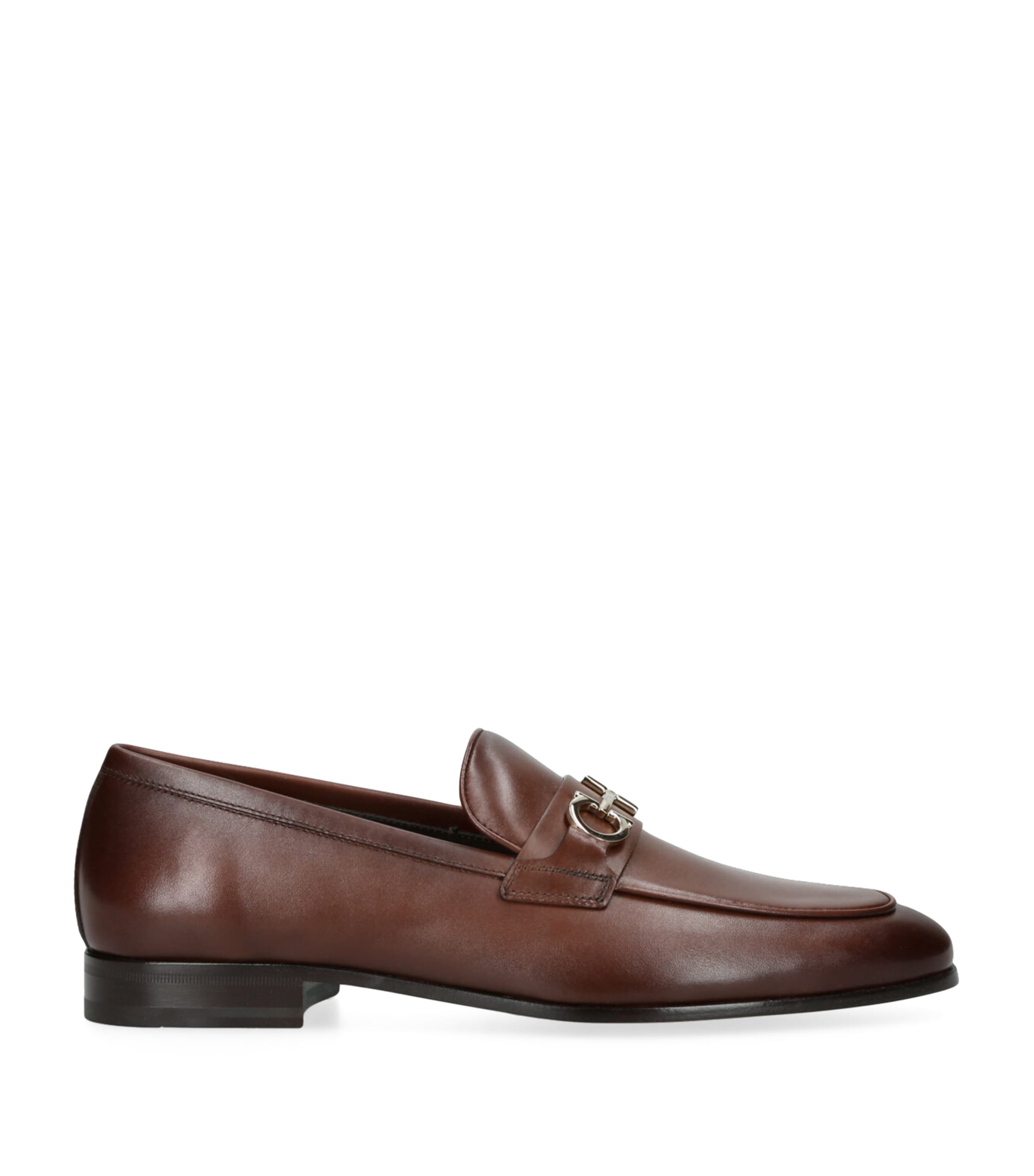 Salvatore Ferragamo Leather Balty Loafers | Wedding | For the Groom | Shoes | Holiday Shop | Mens | Loafers | Men Shoes | Designers | Ferragamo | Partywear