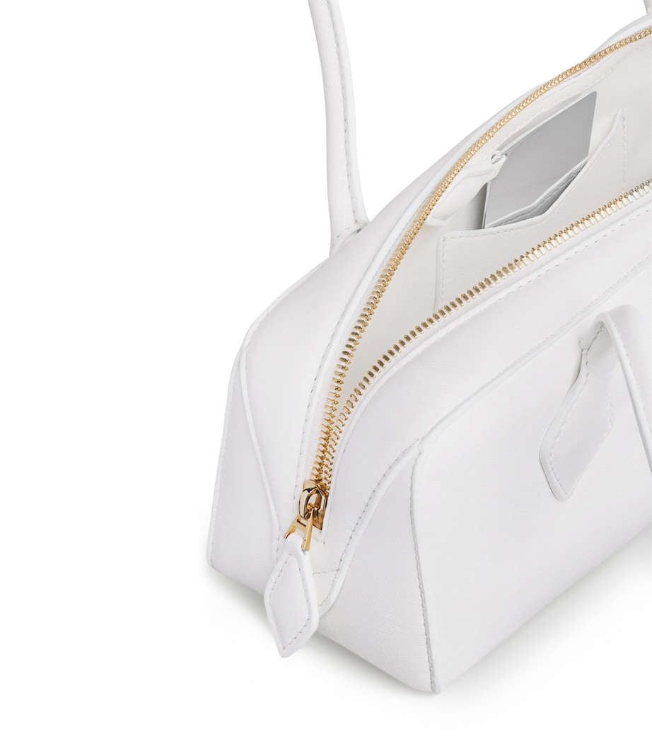 Alaïa Medium Lambskin Le Teckel Shoulder Bag Rouge Image 4