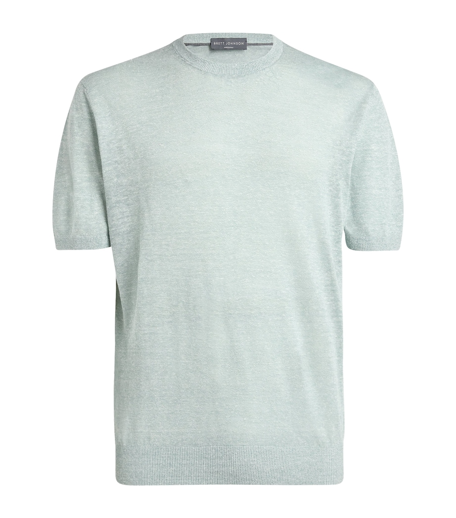 Linen-Silk T-Shirt SAGGIO Image 1