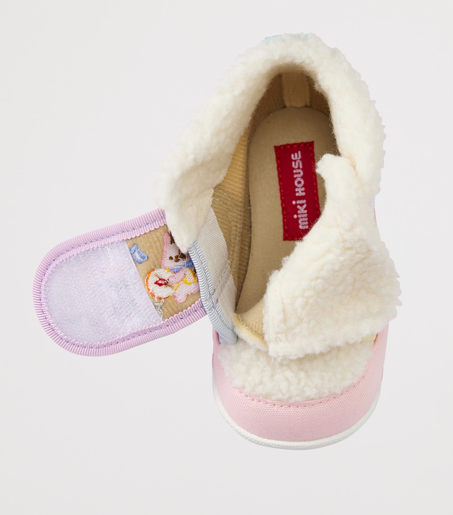Miki House Embroidered Velcro Sneakers Image 5