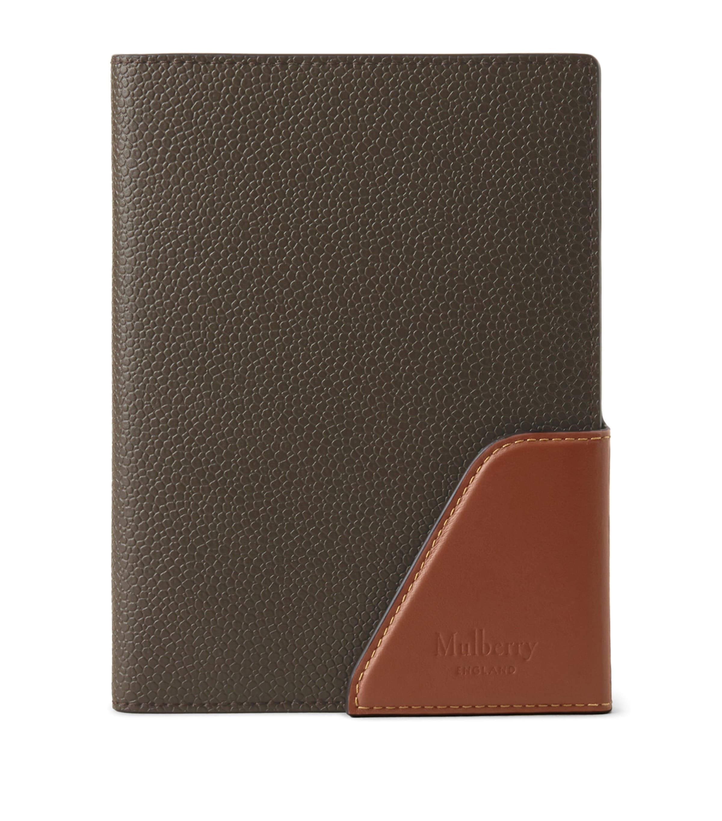 Mulberry Heritage Travel Wallet In Mole-cognac