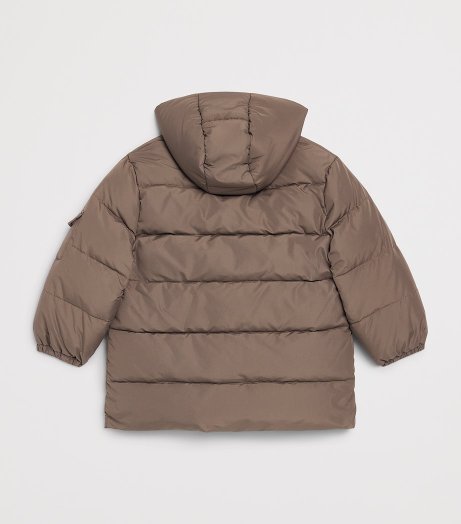 Eleventy Kids Down Puffer Jacket (2-16 Years) Brown Image 2