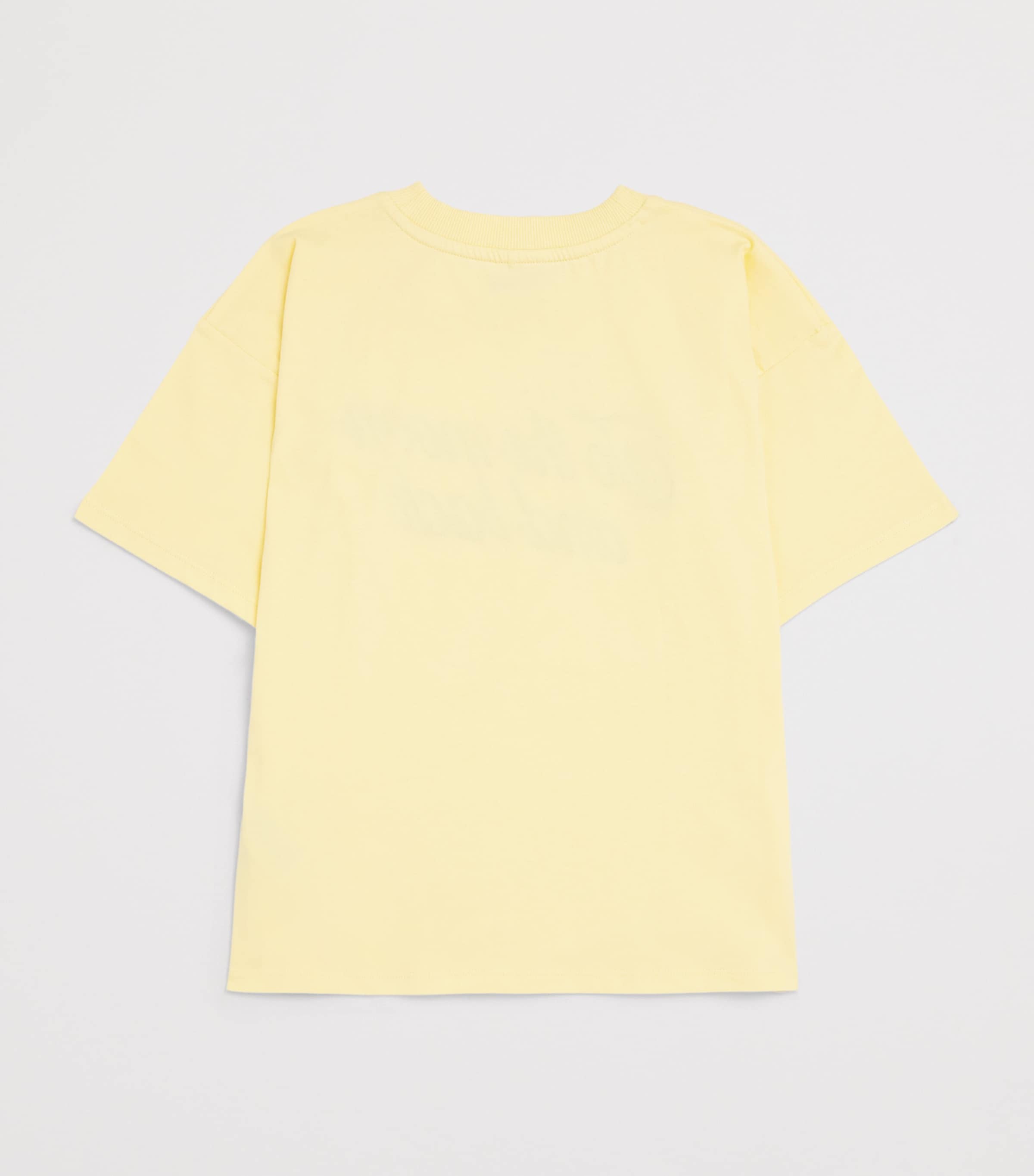 Mini Rodini Organic Cotton Embroidered T-Shirt (3-11 Years) Yellow Image 2