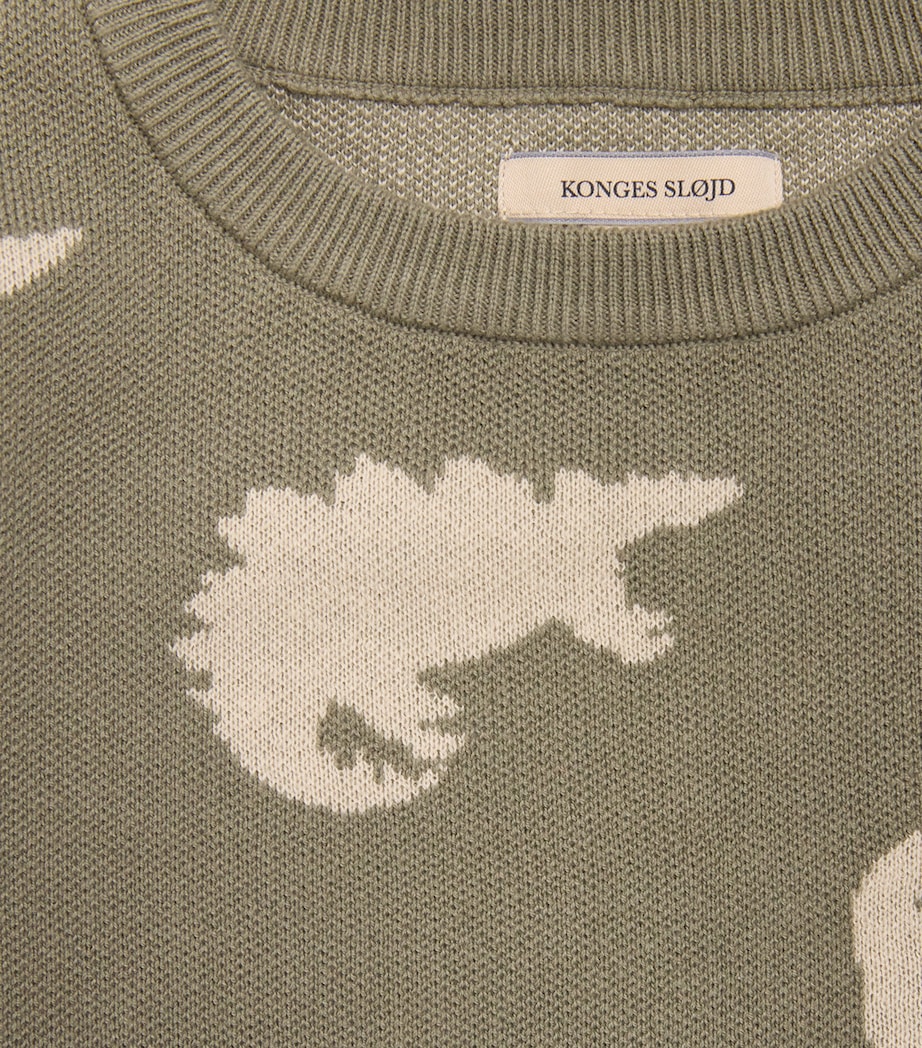 Organic Cotton Lapis Sweater (3 Months- 10 Years) DINO Image 3