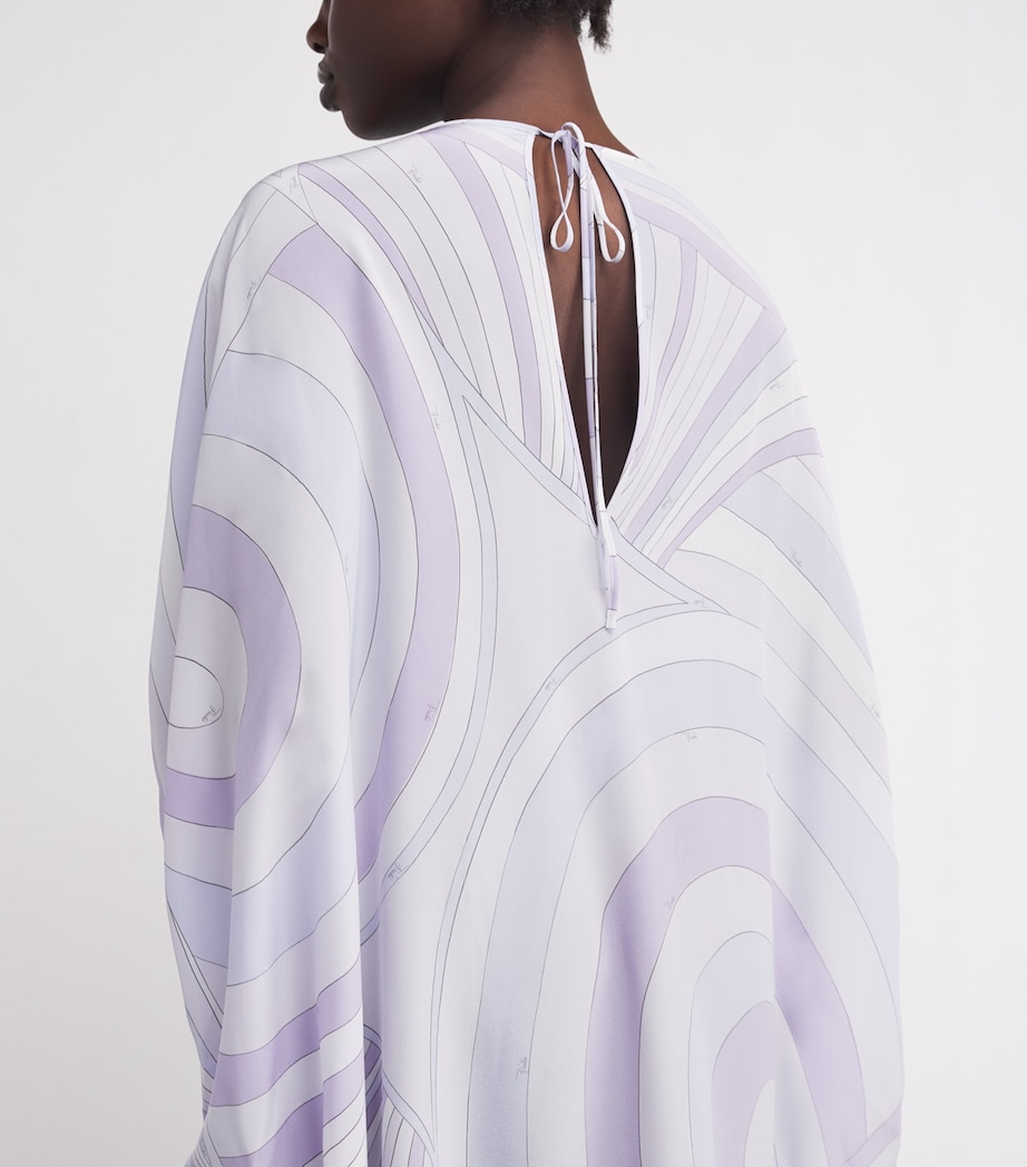 Iride Kaftan Maxi Dress 009/LAVANDER Image 5