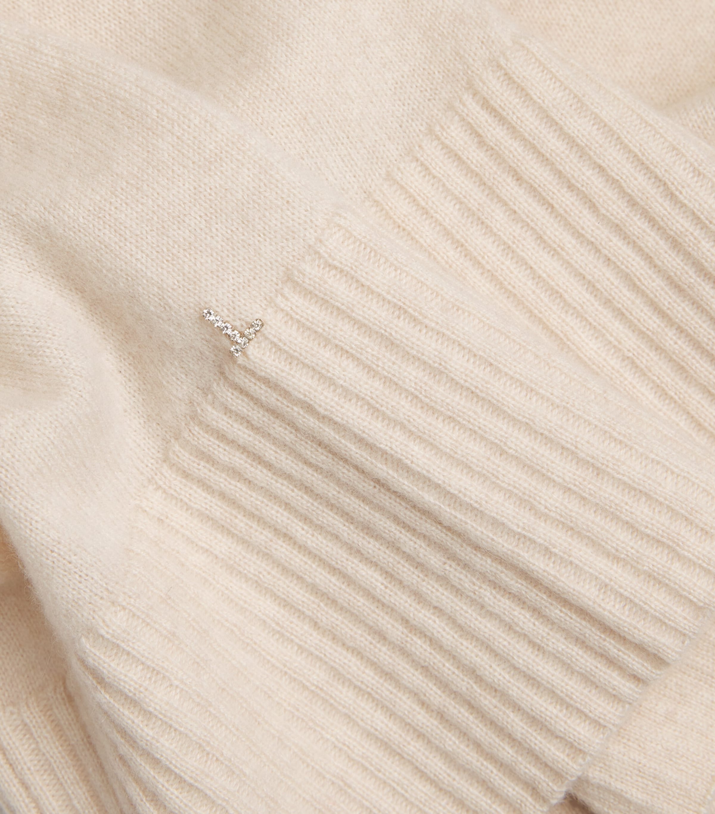 Cashmere Mock-Neck Sweater OATMEAL MELANGE Image 5