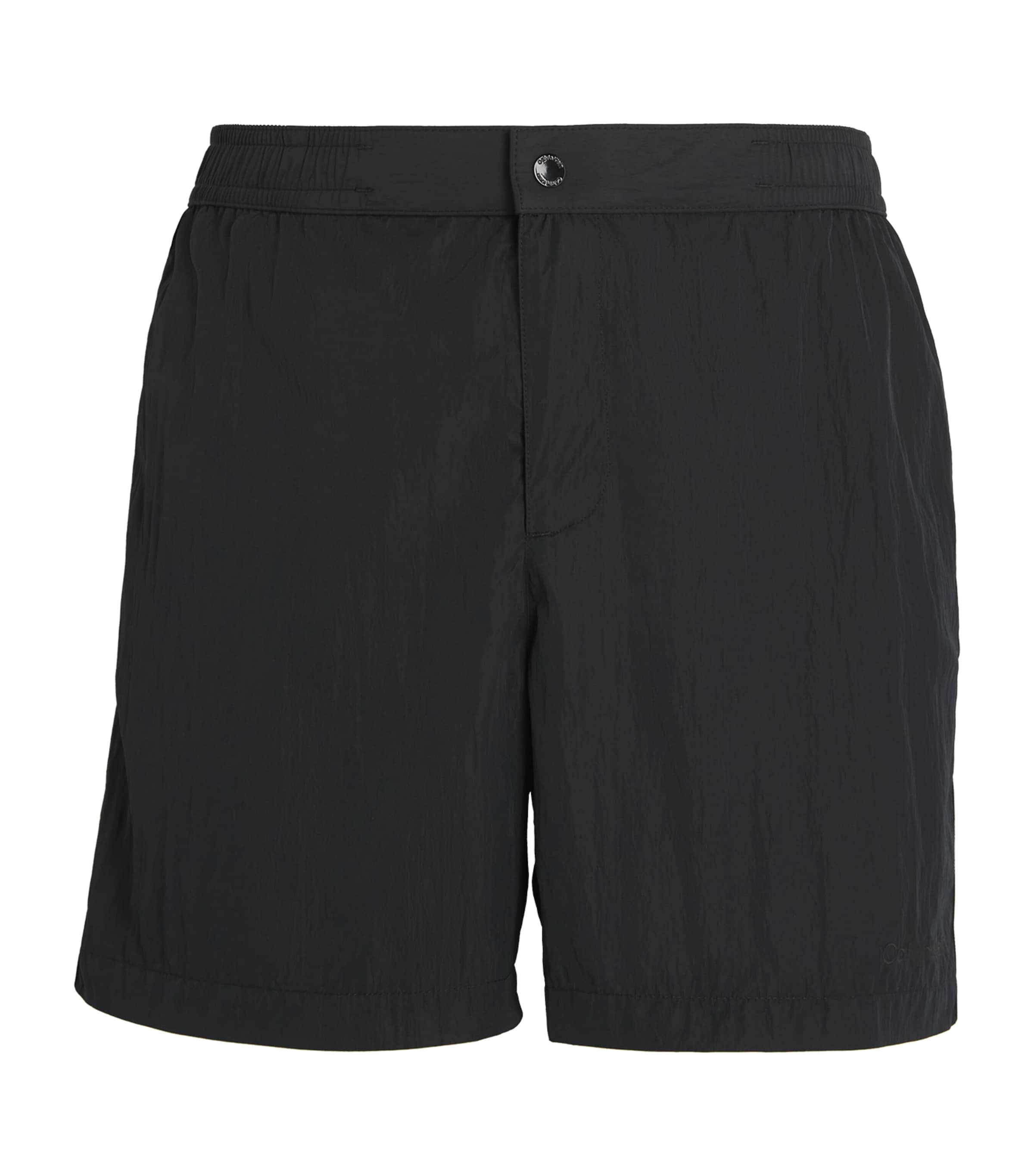 Calvin Klein Tailored Swim Shorts In Black