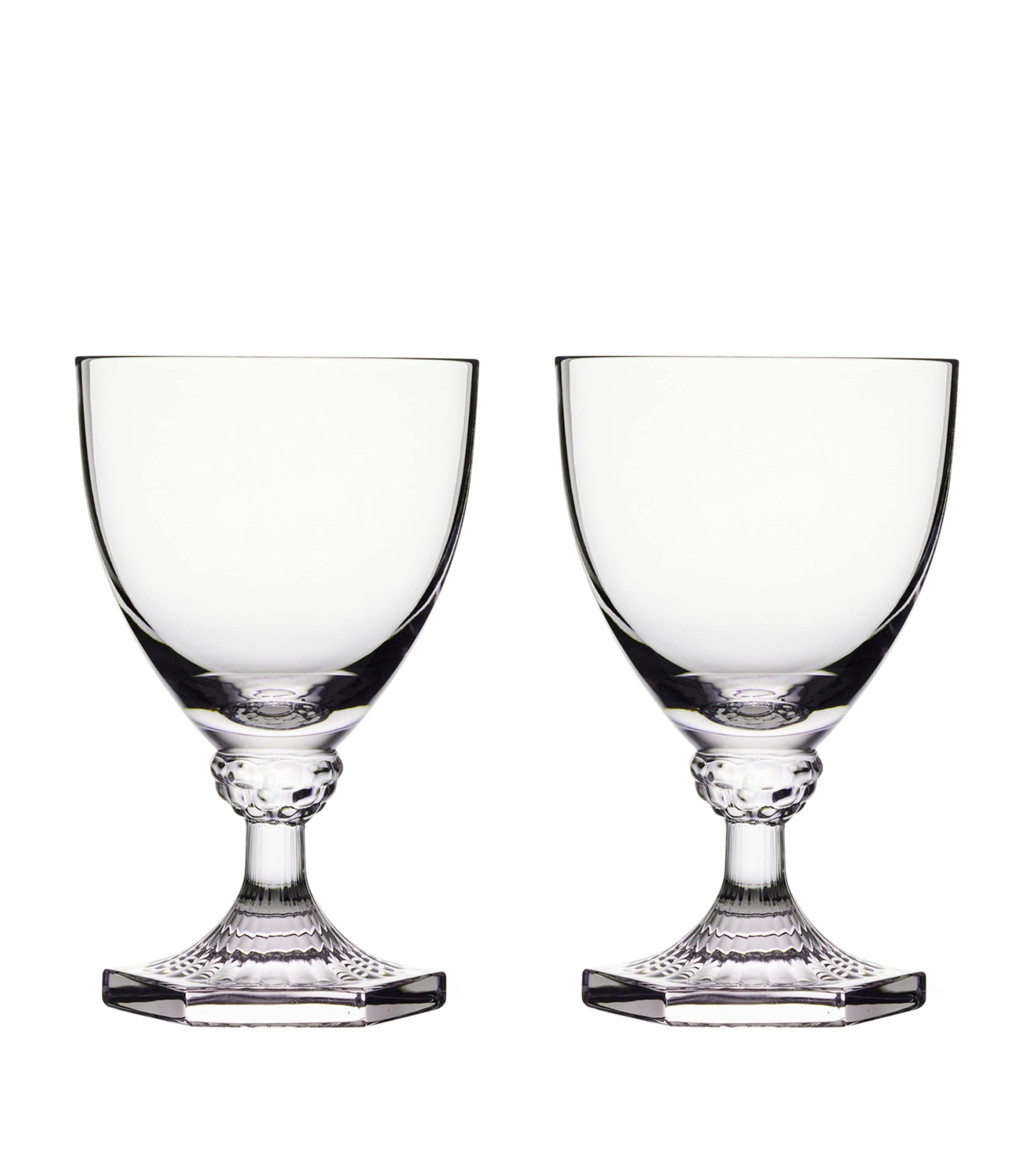 Royal Copenhagen Aurora Wine Glasses (Set of 2) Clear Image 1