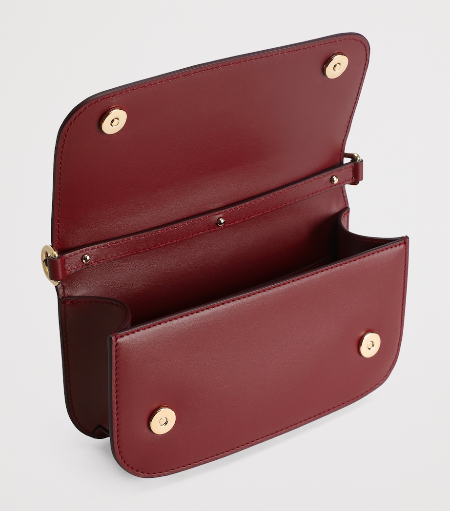 Calfskin Shoulder Bag 80346-BORDEAUX Image 2