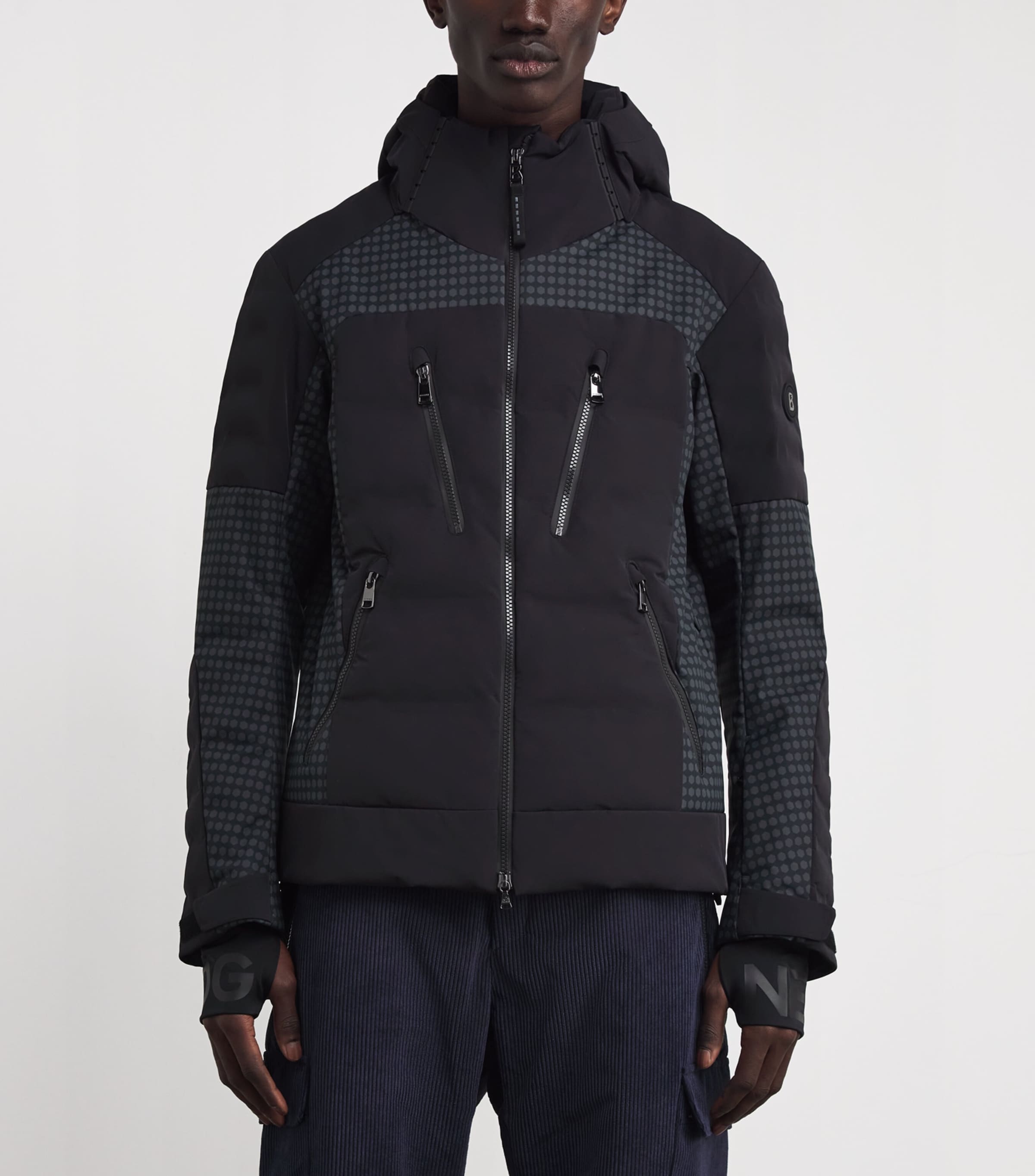 Fionn Ski Jacket 026-BLACK Image 3