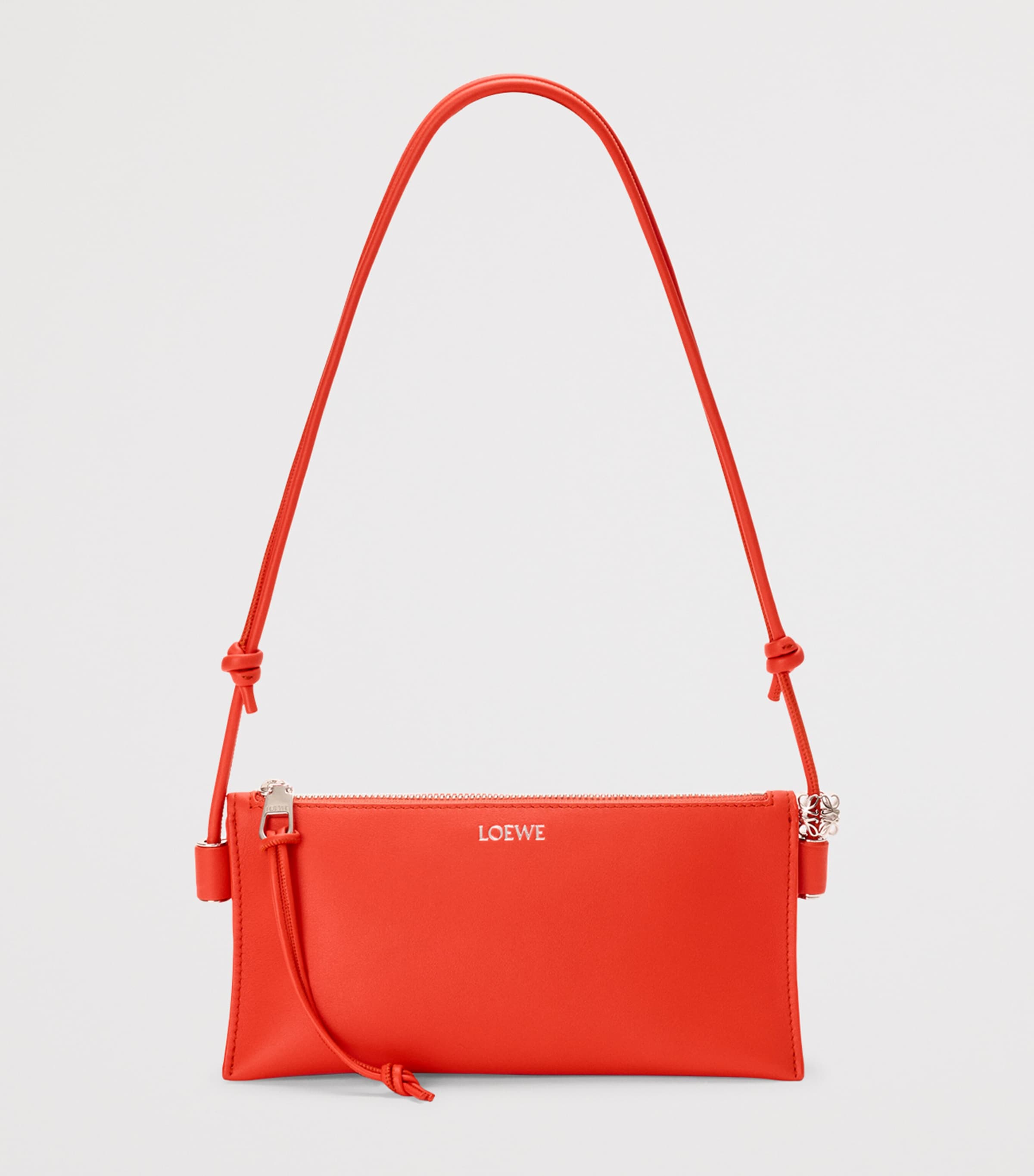 LOEWE Leather Joya Pouch Sunrise Orange Image 5