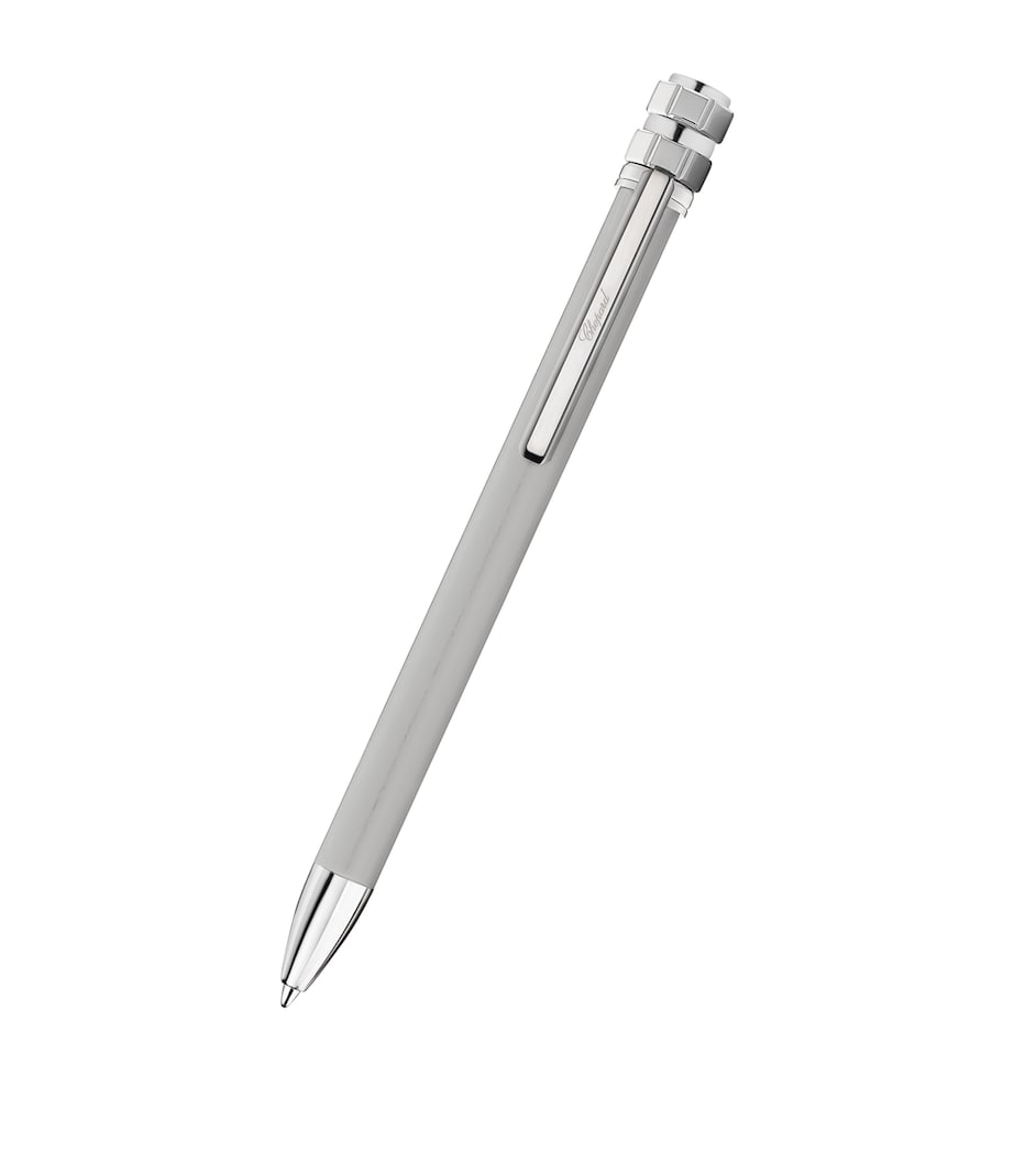 Chopard Ice Cube Pure Ballpoint Pen Silver Image 1