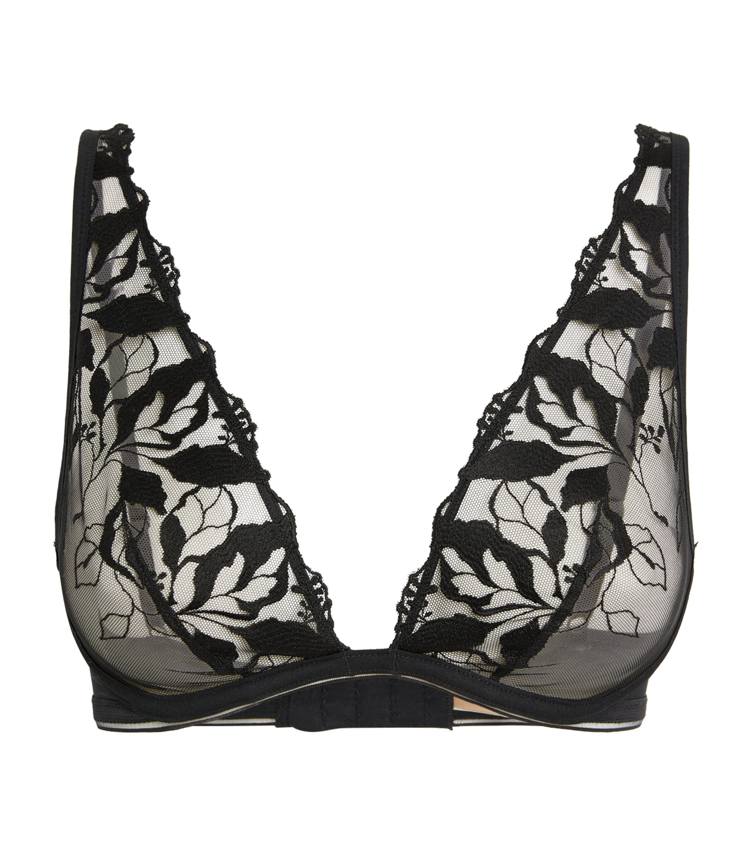 Maison Lejaby Sin Triangle Bra In Black