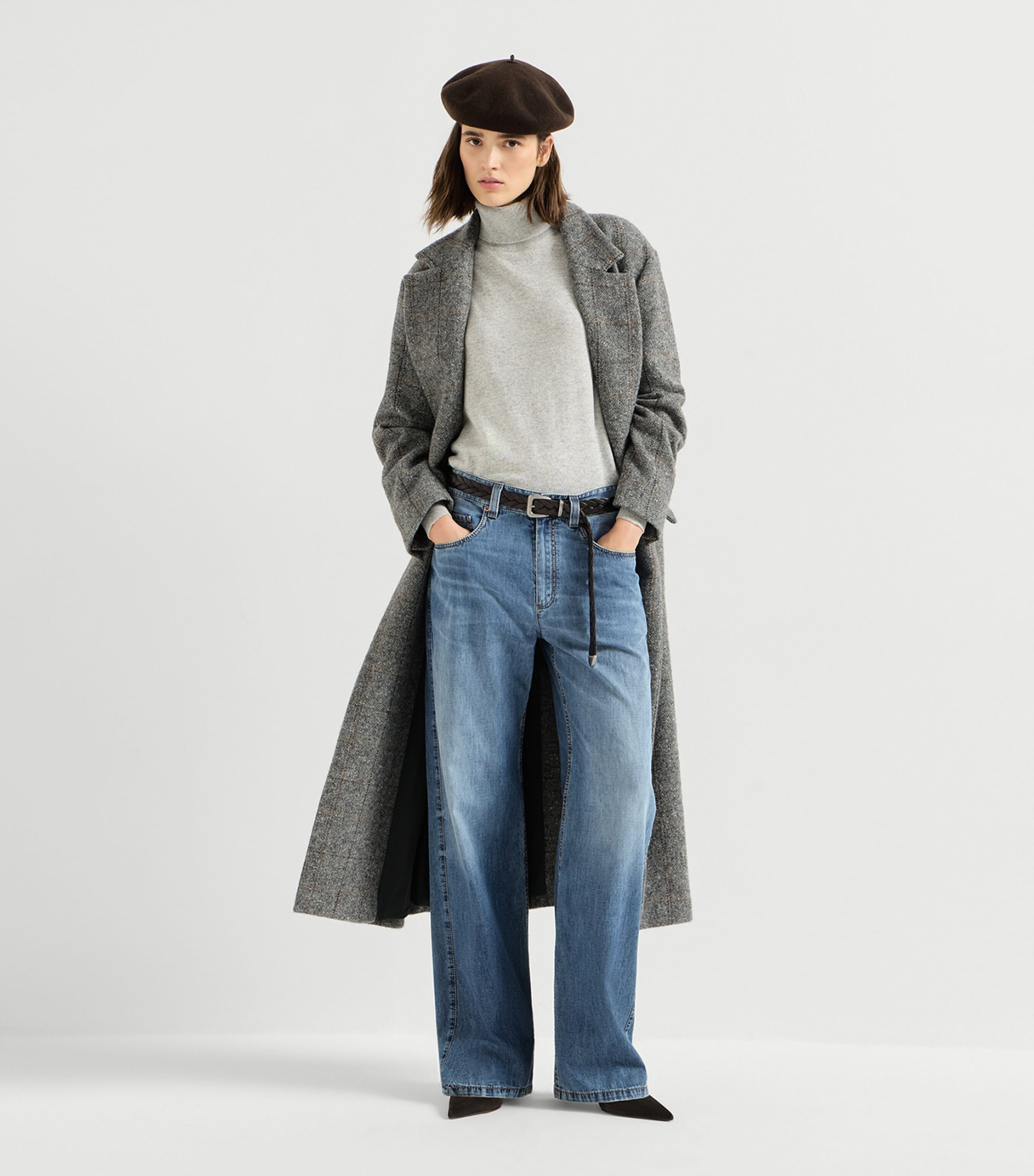 Brunello Cucinelli Womens Relaxed Jeans Denim Image 5