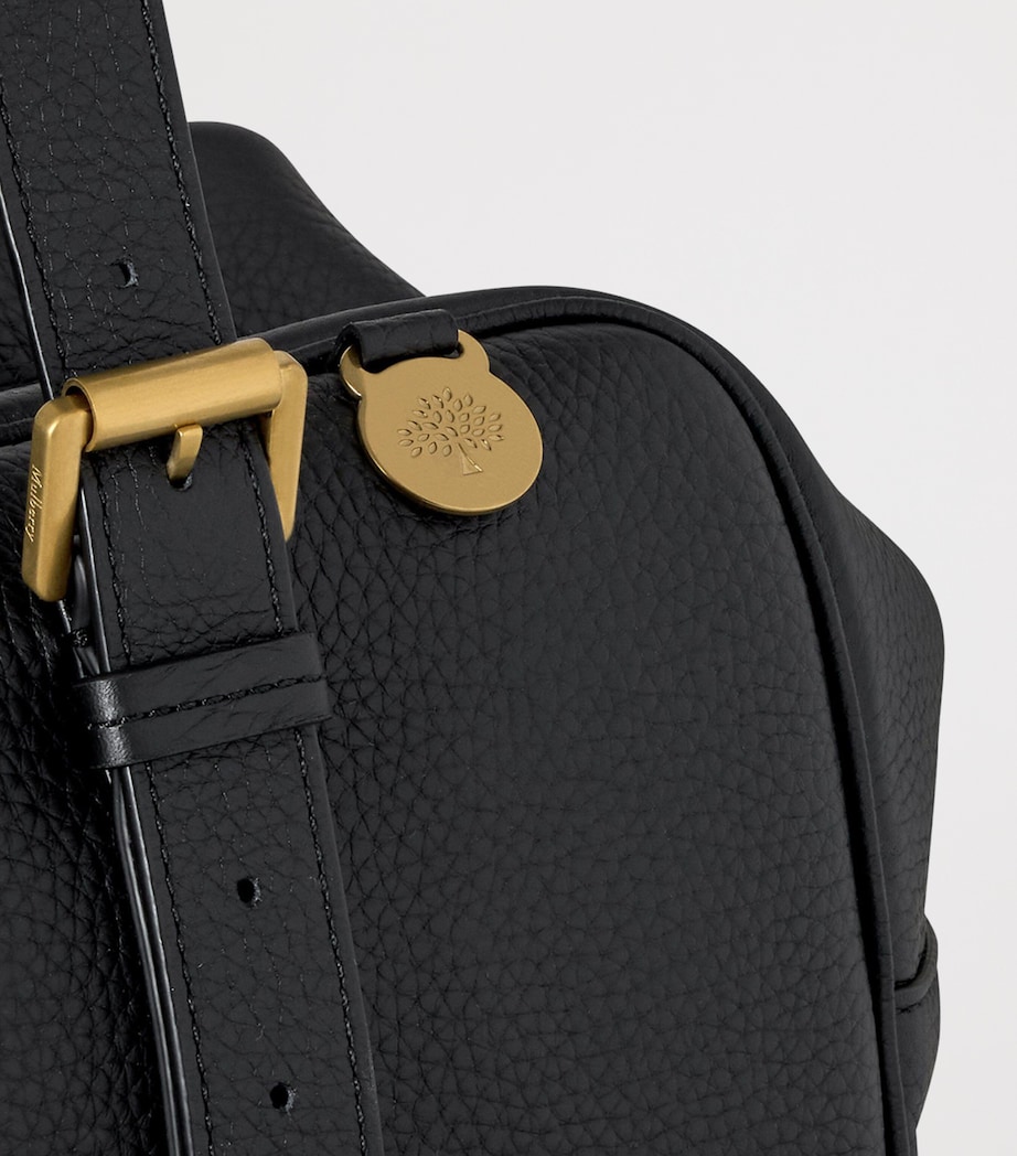 Mulberry Womens Leather Boston Shoulder Bag Black Image 5