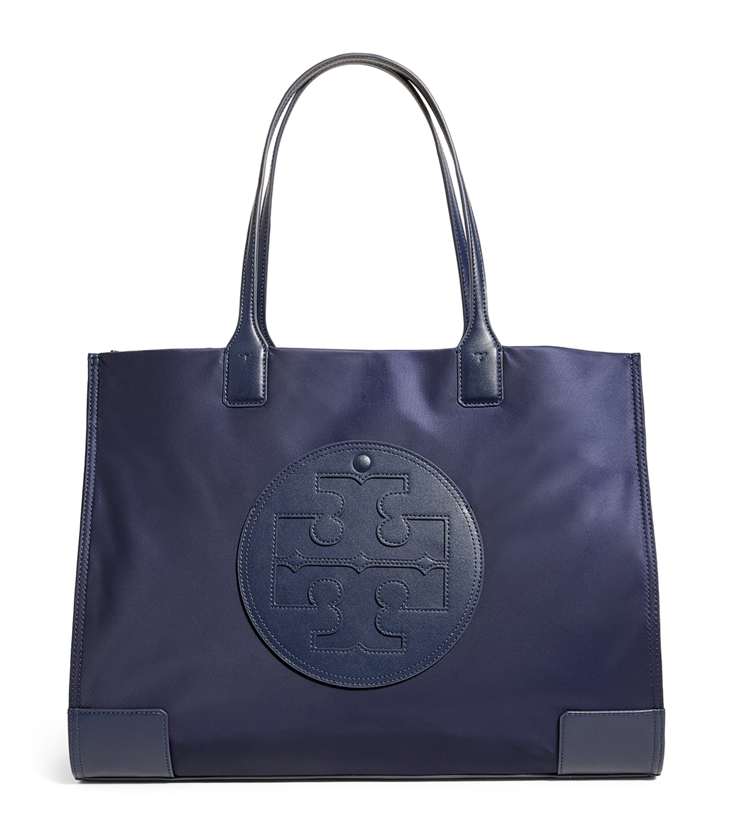 Tory Burch Ella Tote Bag In Navy