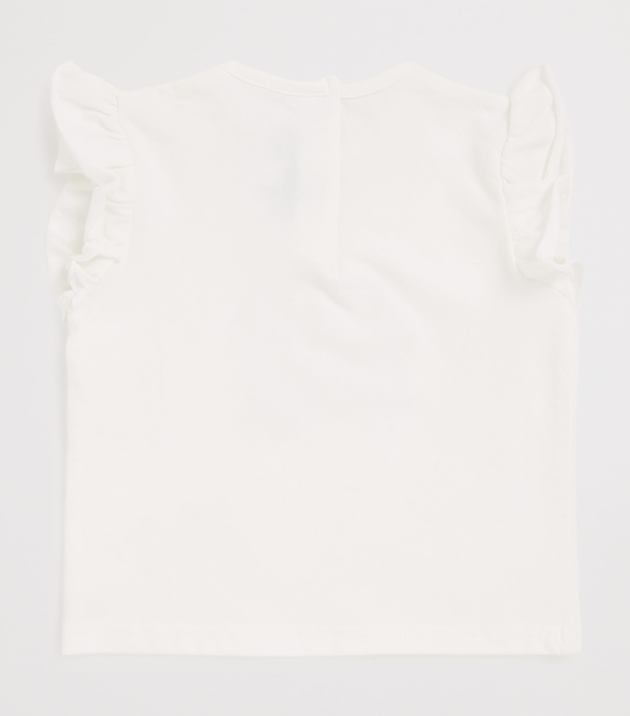 Cotton Flower Stall Print T-Shirt (3 Months-4 Years) 70CITRUS Image 2