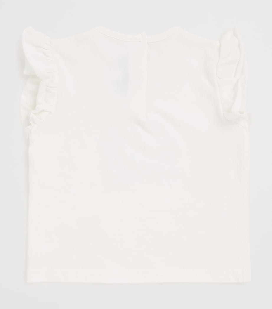 Cotton Flower Stall Print T-Shirt (3 Months-4 Years) 70CITRUS Image 2