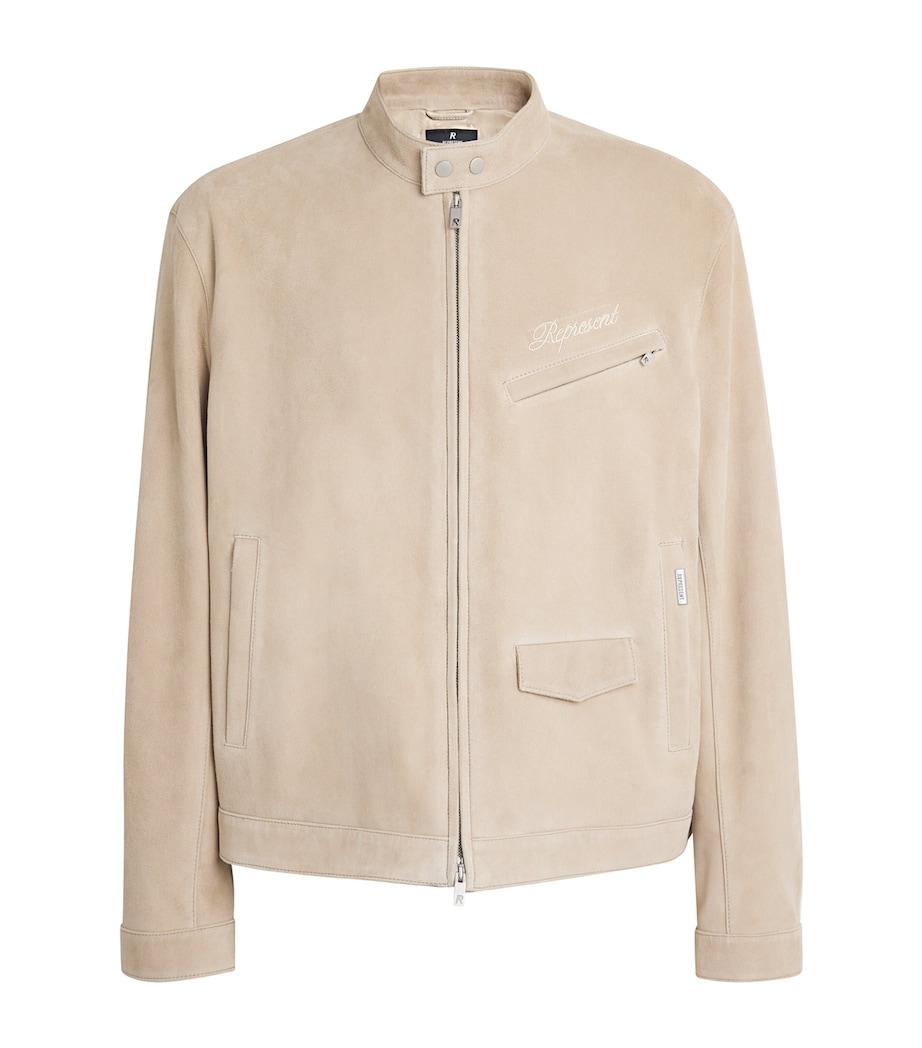 Suede Overdrive Jacket BEIGE Image 1