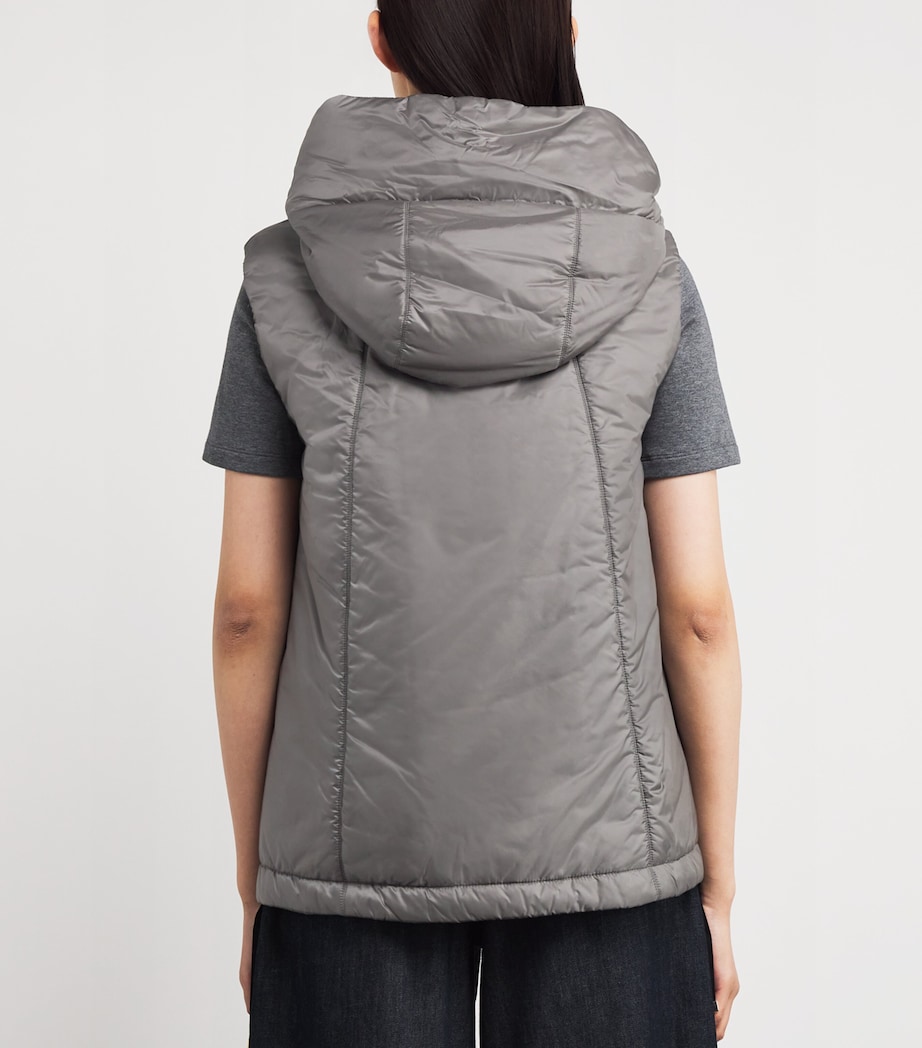 Water-Repellent Gilet DARK GREY Image 4