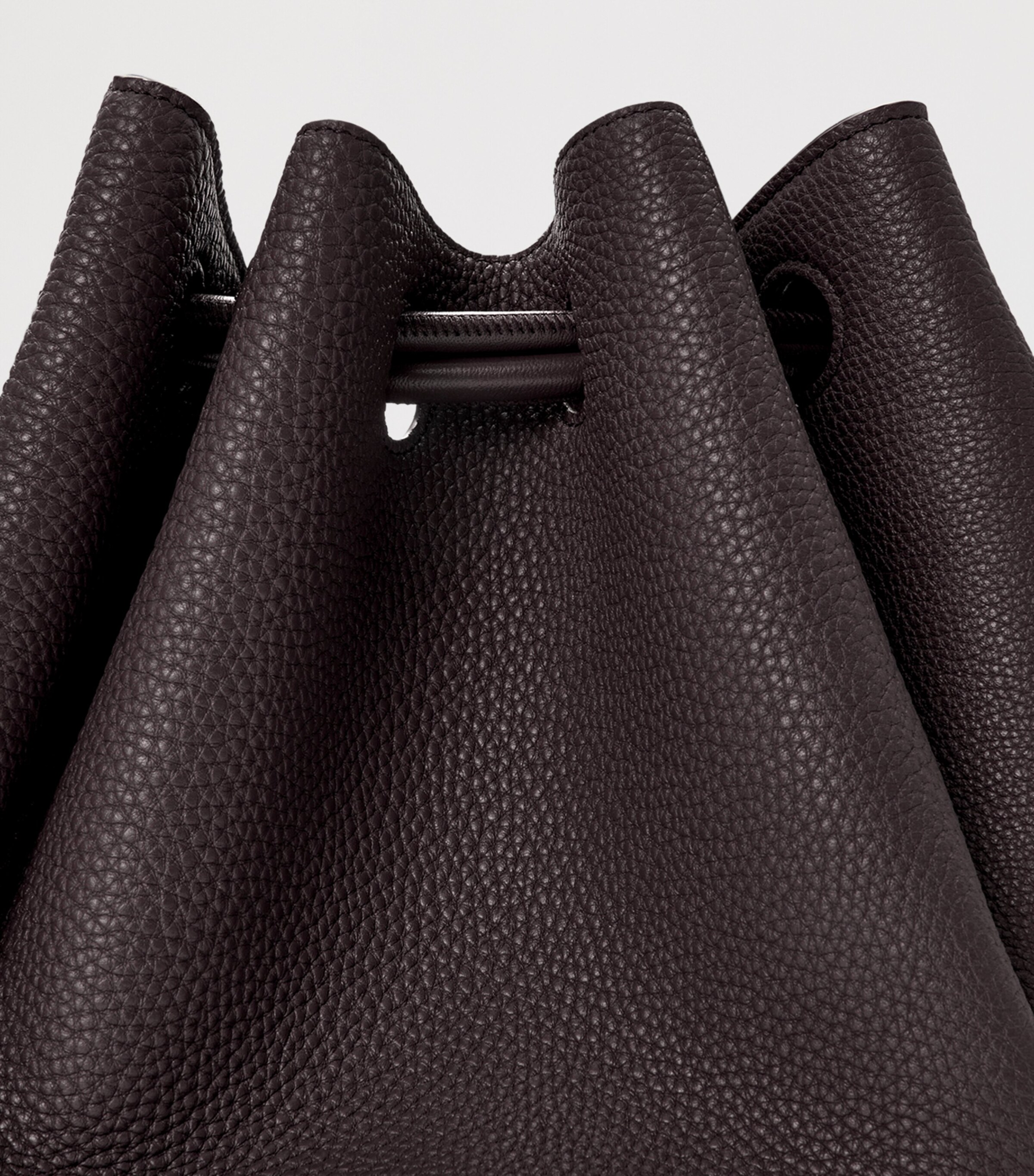 LOEWE Medium Leather Madrid Shoulder Bag Dark Ebony Image 13