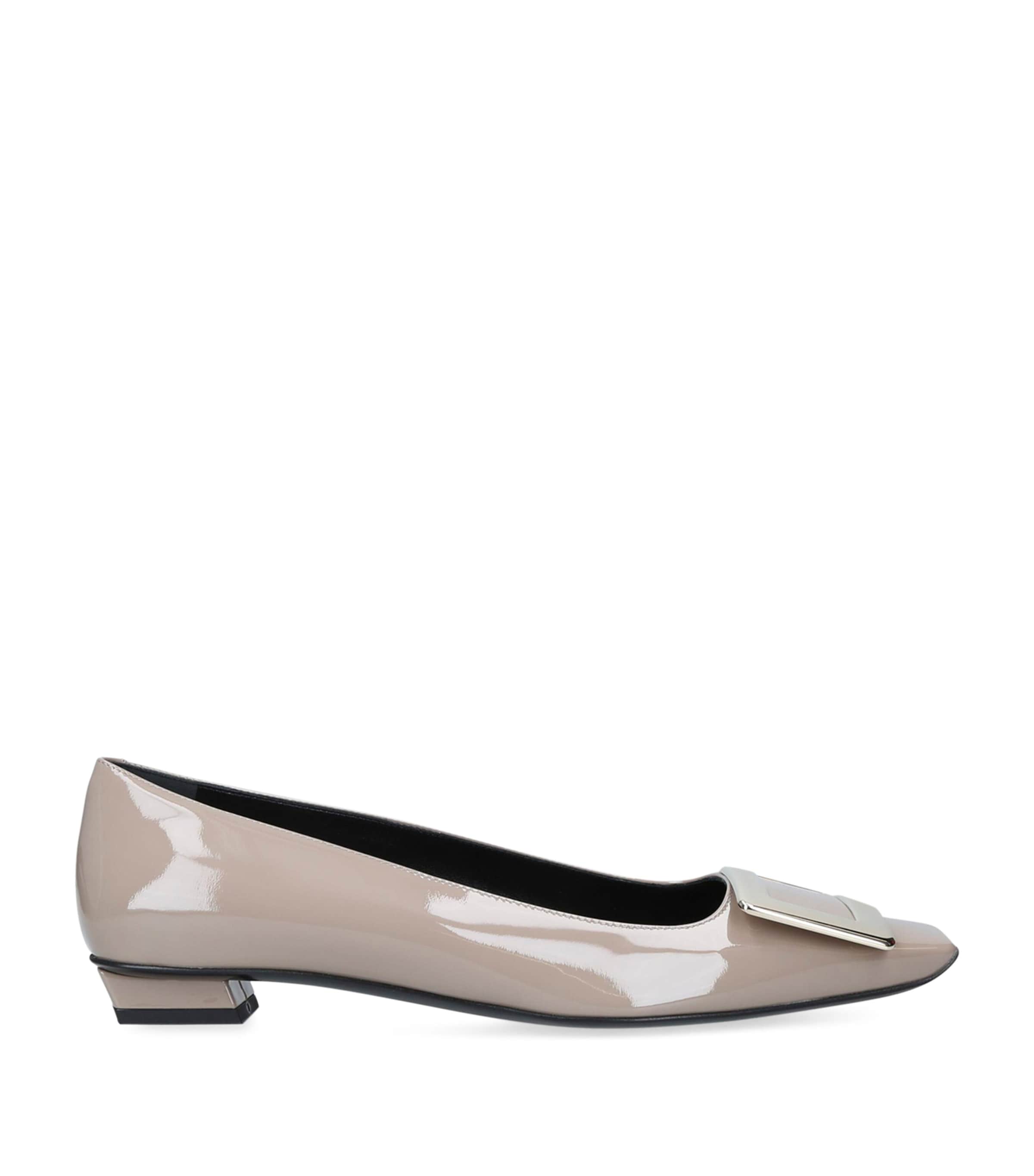 【Roger Vivier】Belle Vivier パテント ポンプ 25mm Roger Vivier | Belle Vivier 25 black vichy pumps | Savannahs
