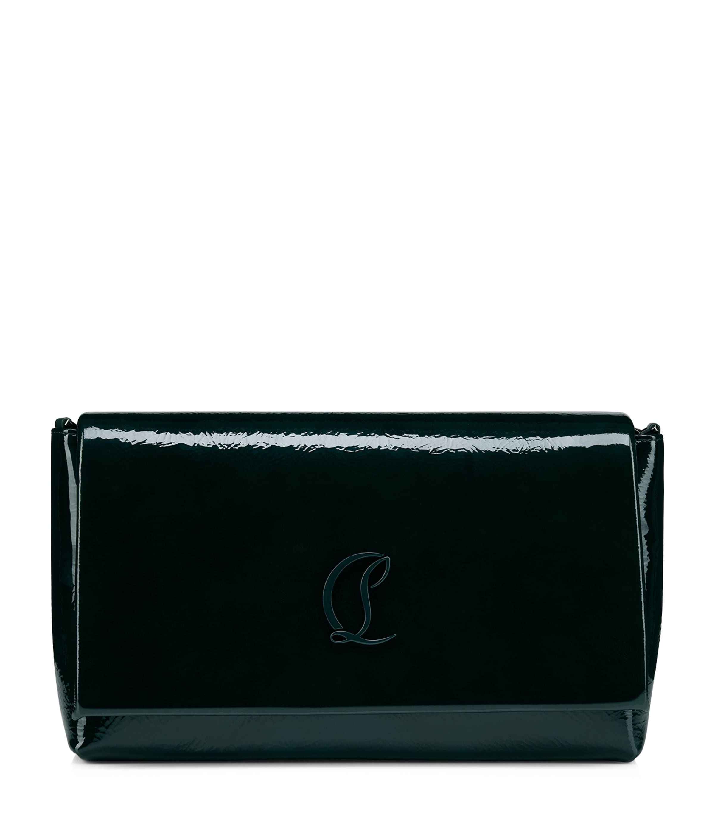Christian Louboutin Loubi54 Large Leather Shoulder Bag In Green