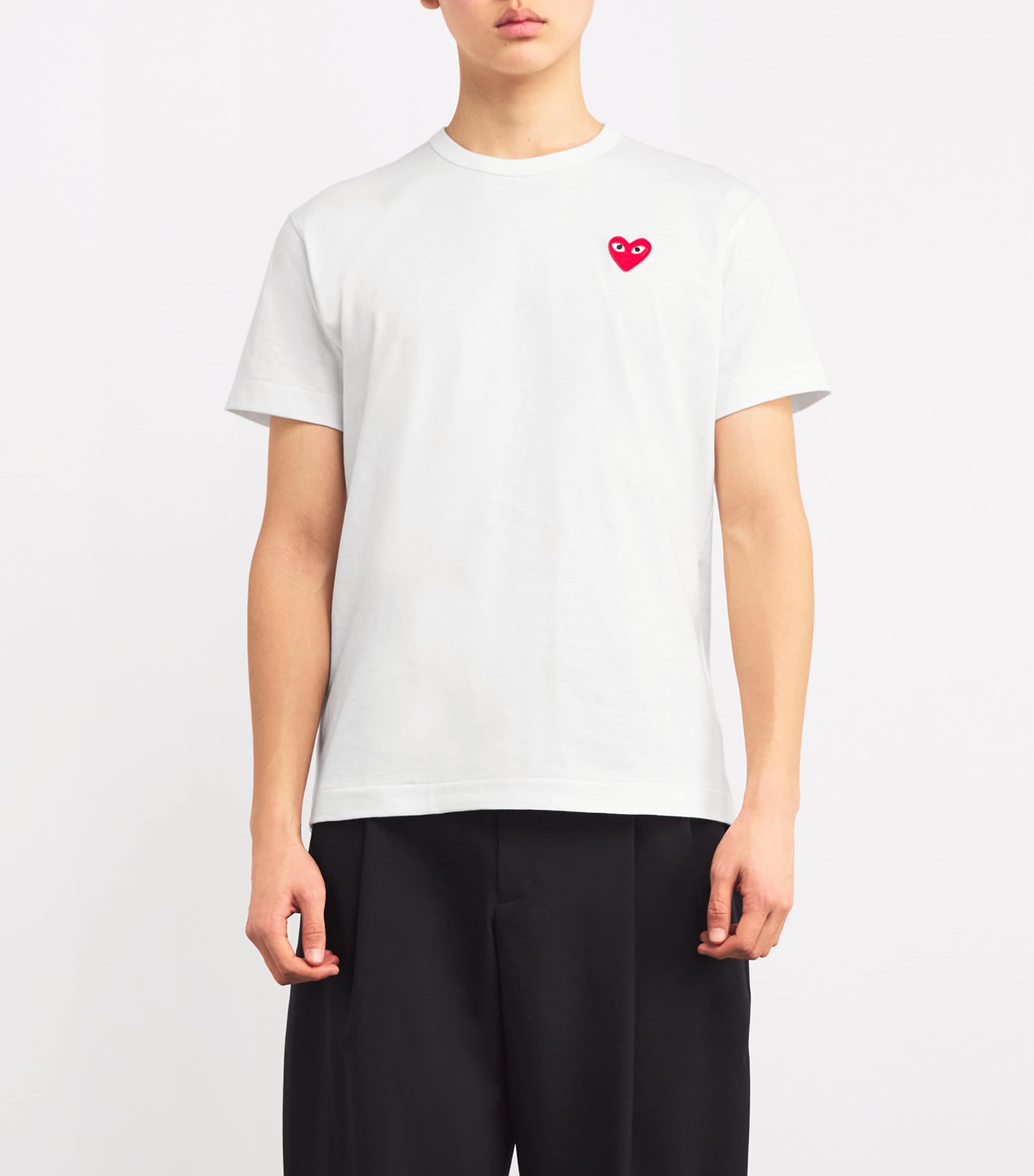 Heart Logo T-Shirt WHITE Image 3