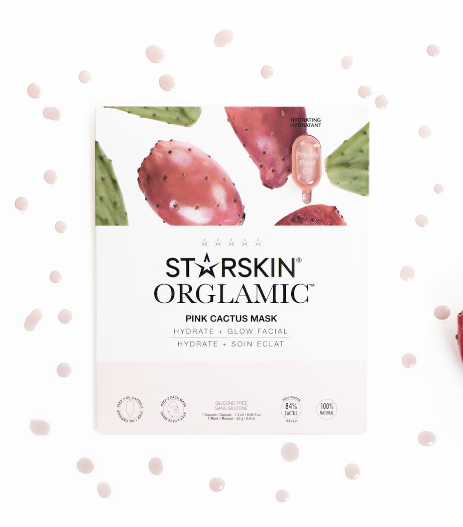 Orglamic Pink Cactus Mask (1.2Ml) NO COLOUR Image 3