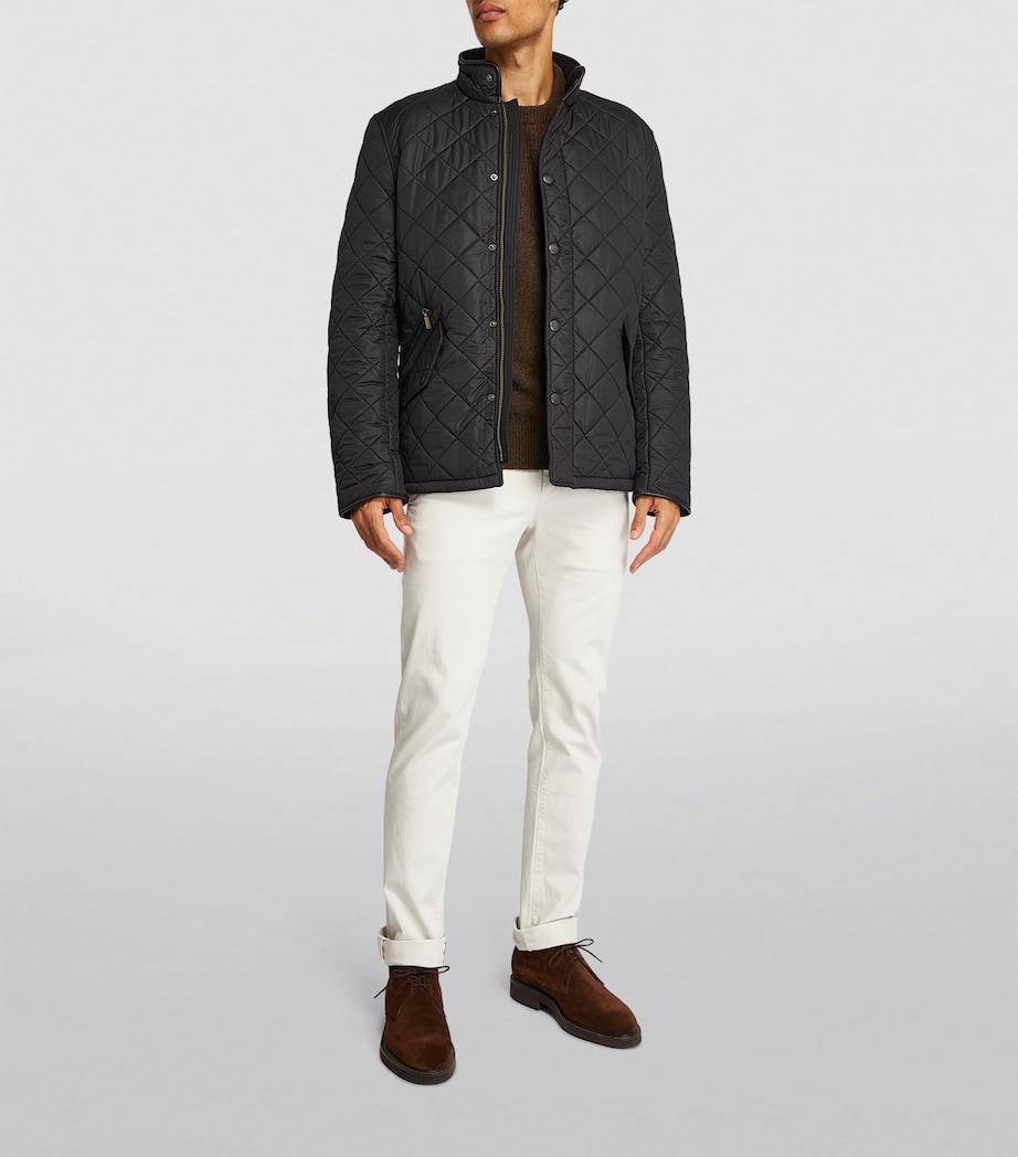 Quilted Powell Jacket BLACK Image 6