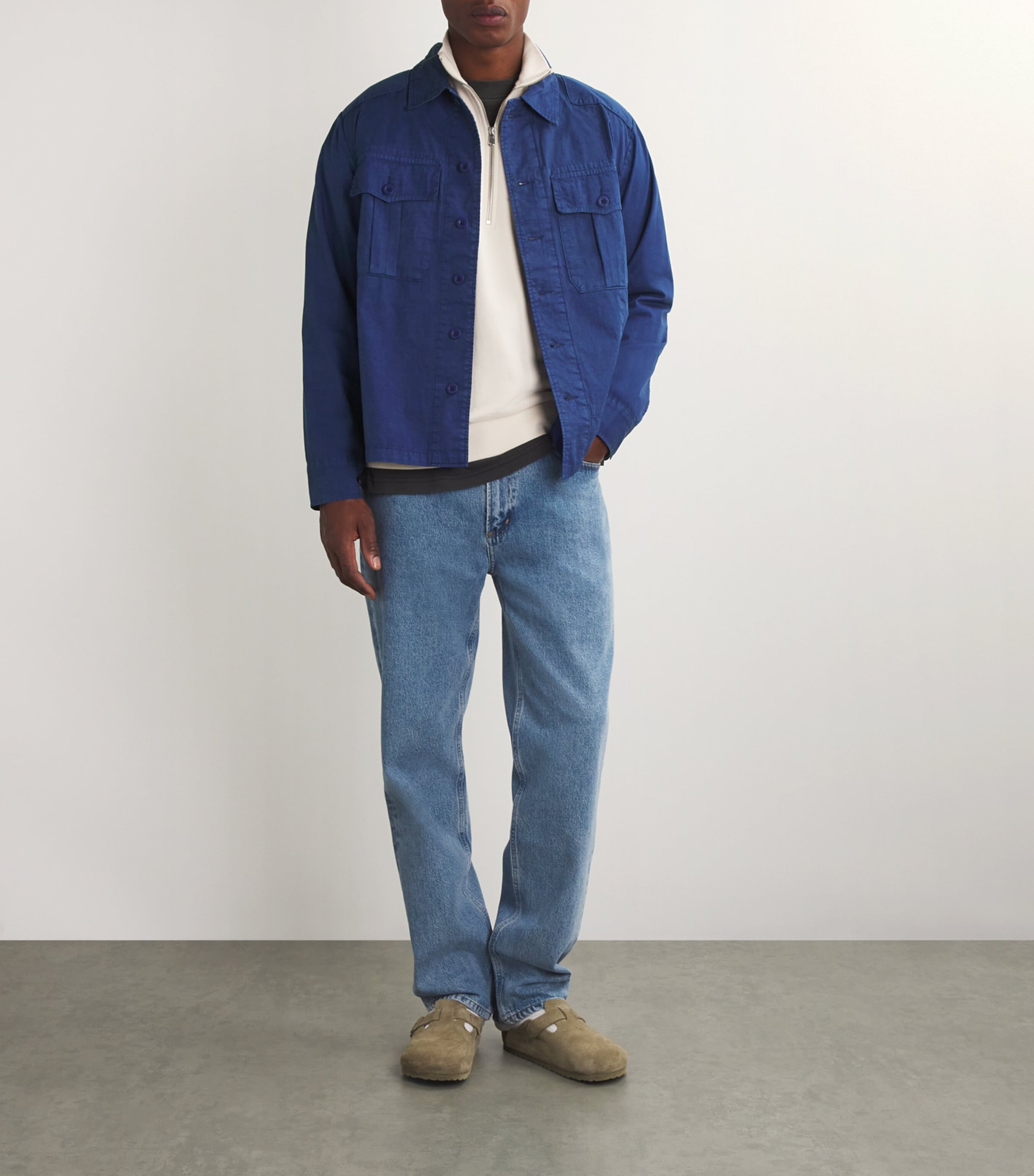 Polo Ralph Lauren Cotton-Twill Overshirt | Harrods US