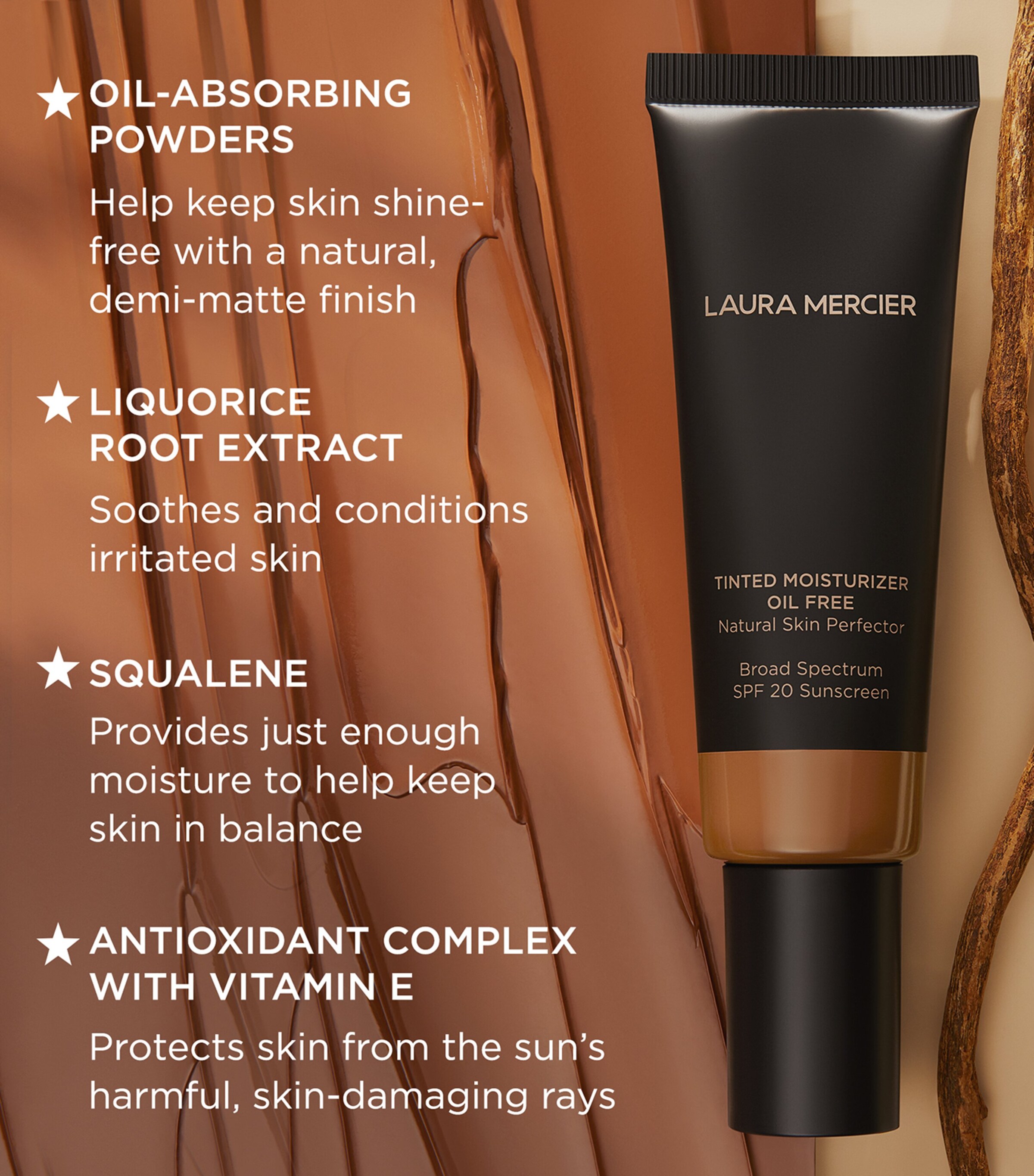 Laura Mercier Tinted Moisturizer Oil Free Natural Skin Perfector Bisque Image 6
