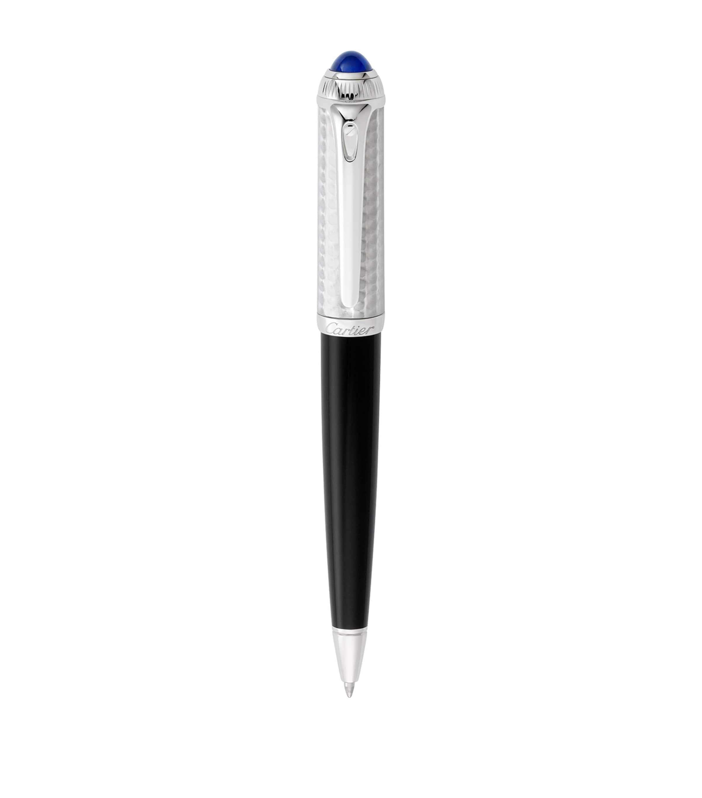 R de Cartier Ballpoint Pen BLACK & SILVER Image 1