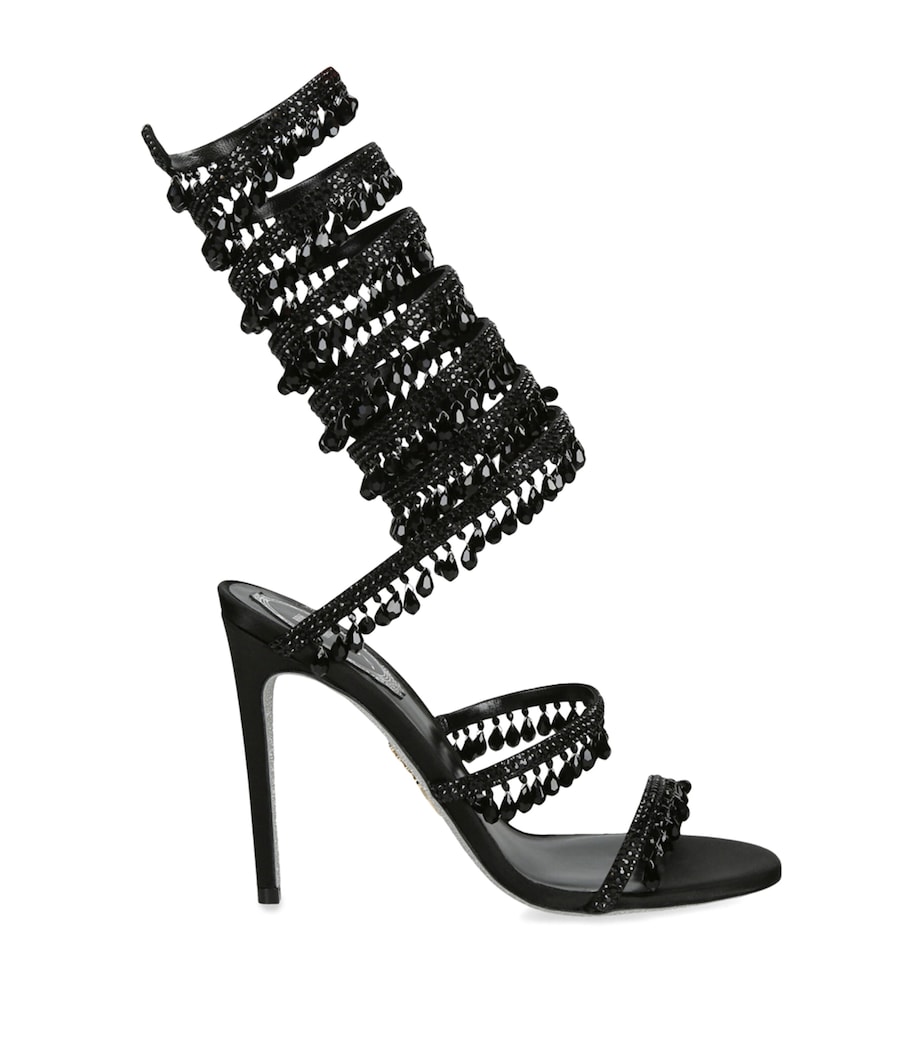 Chandelier Heeled Sandals 105 BLACK Image 1