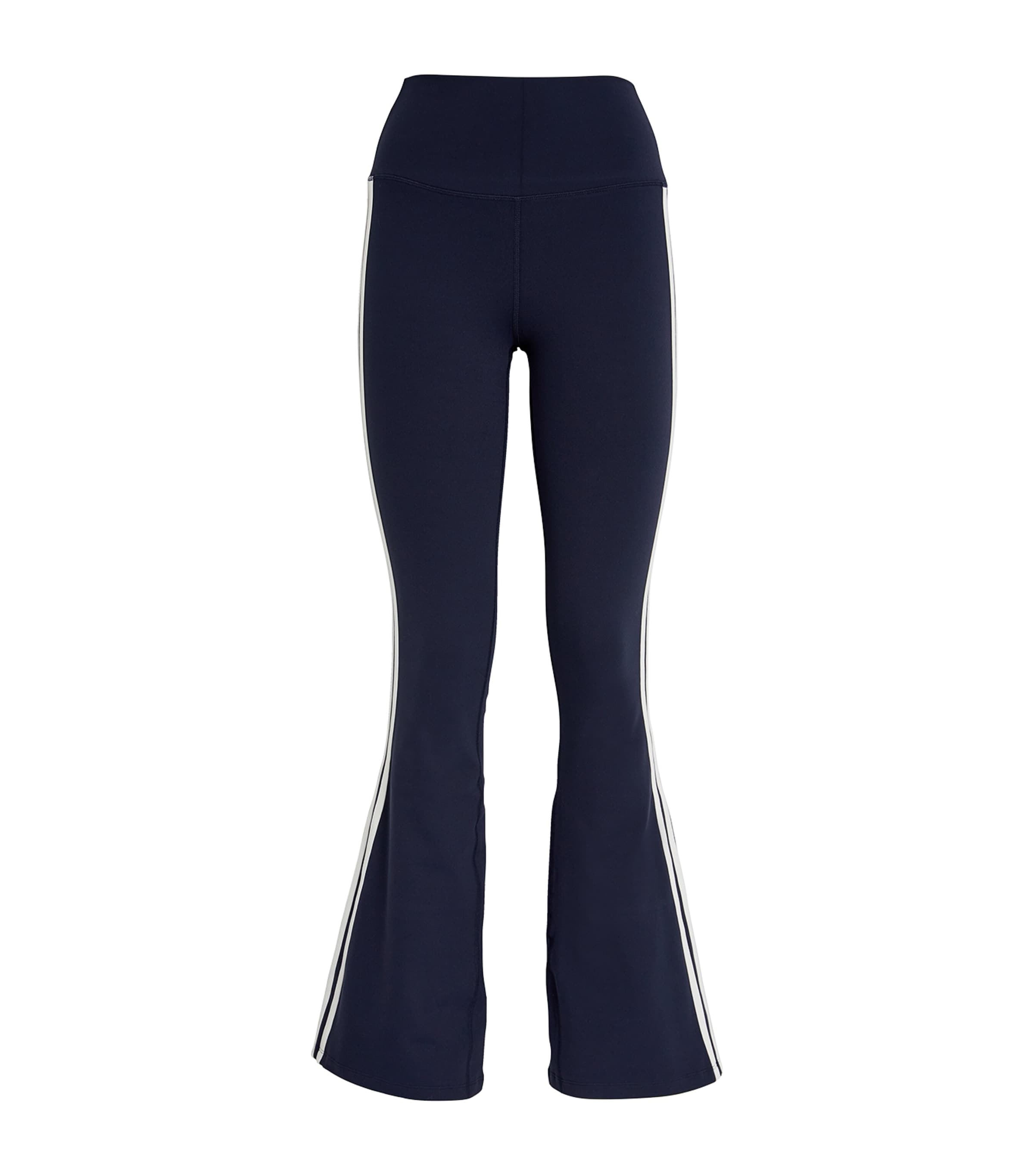 Splits 59 Striped Raquel Flared Leggings In Navy