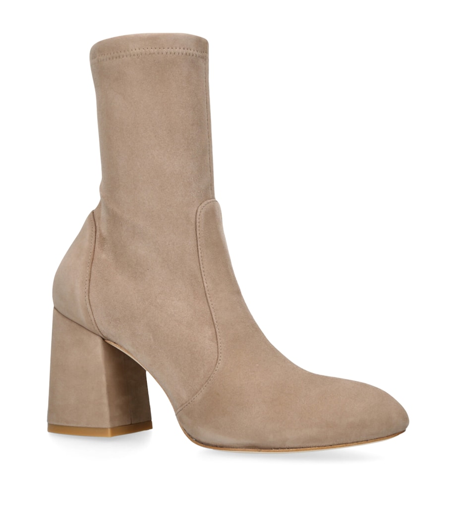 Suede Ankle Boots 85 BROWN Image 3